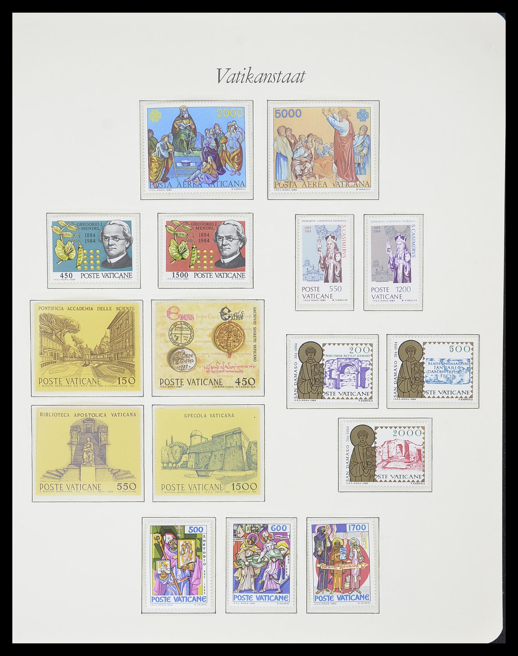 33356 069 - Postzegelverzameling 33356 Vaticaan 1929-1994.