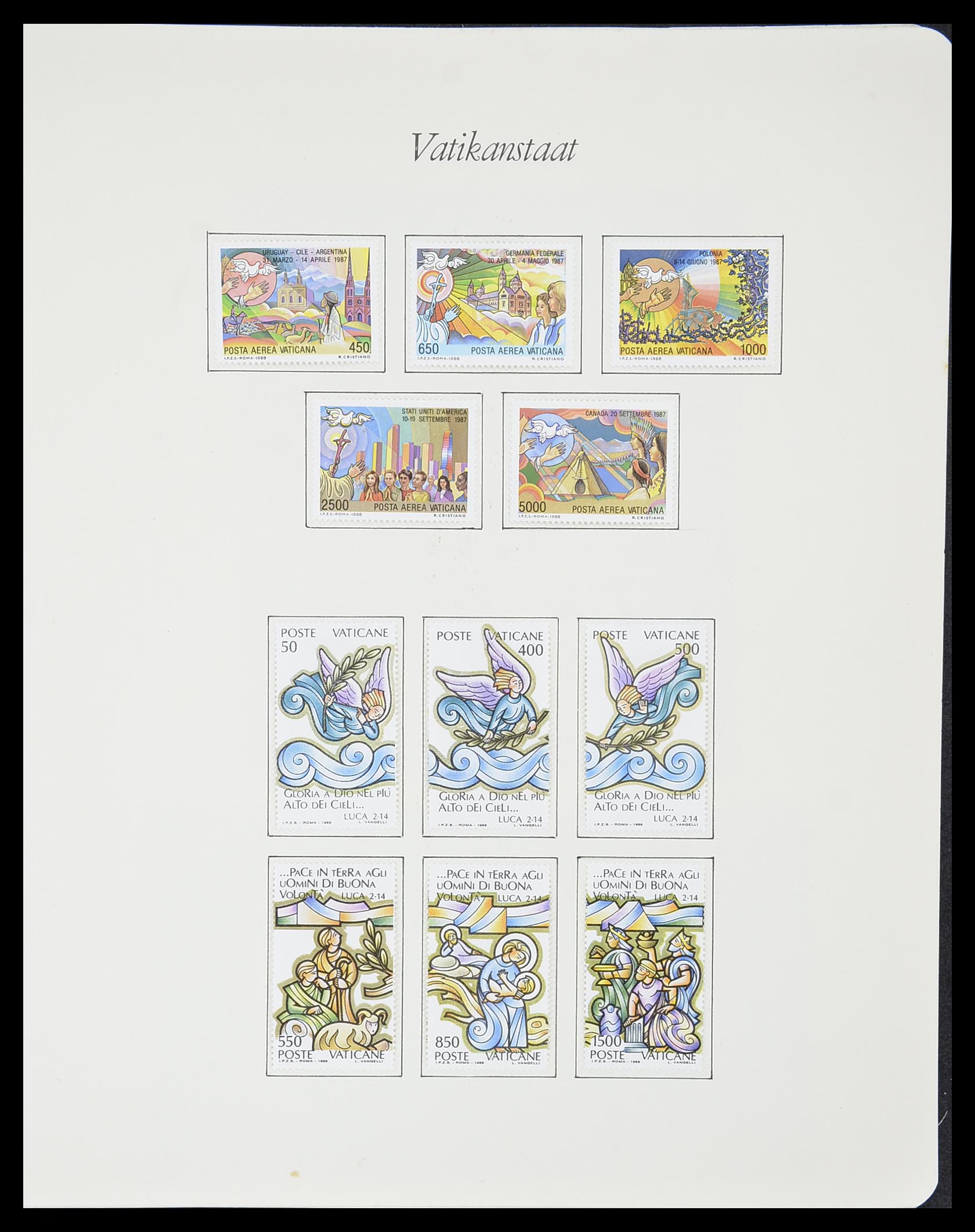 33356 078 - Postzegelverzameling 33356 Vaticaan 1929-1994.