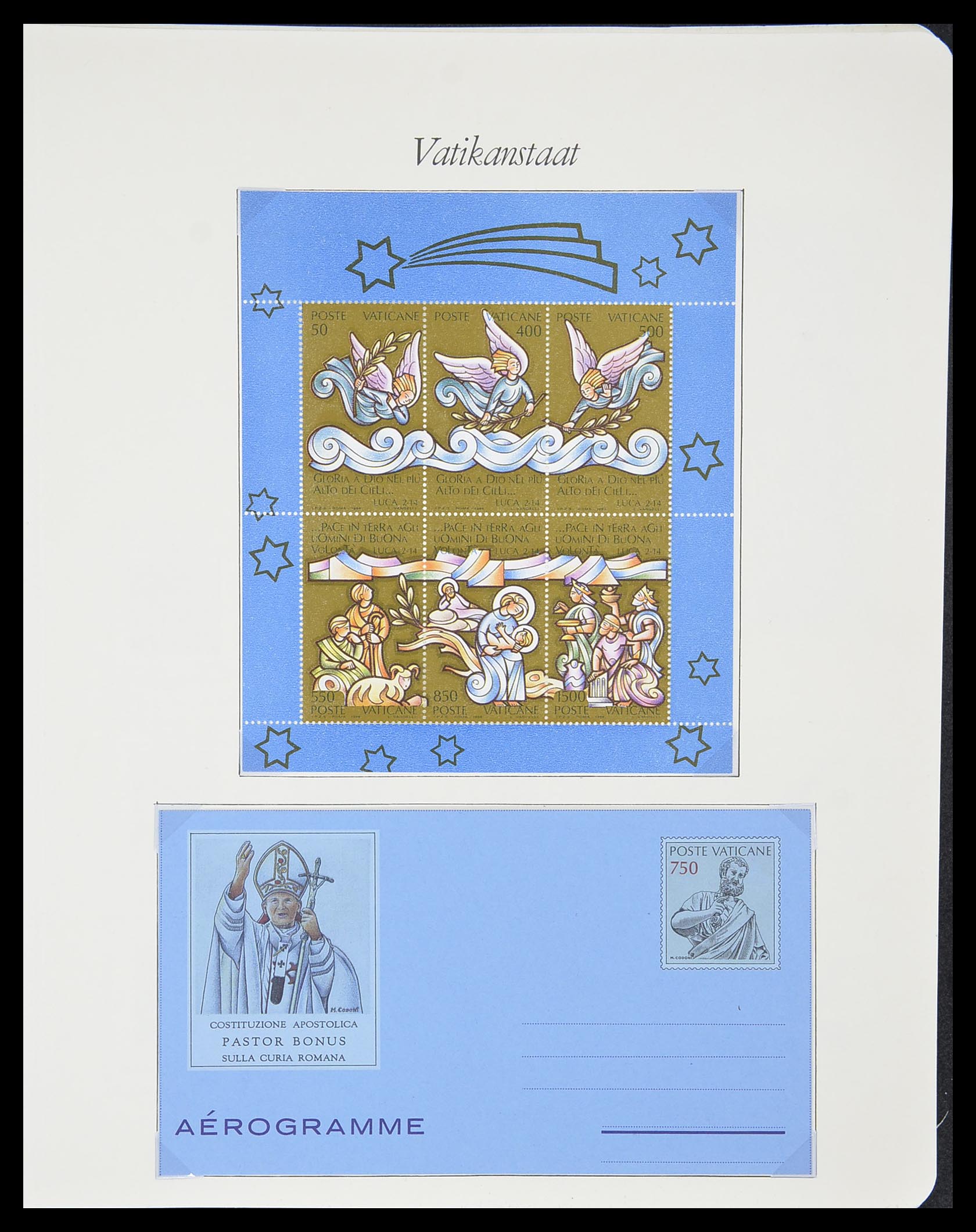 33356 079 - Postzegelverzameling 33356 Vaticaan 1929-1994.