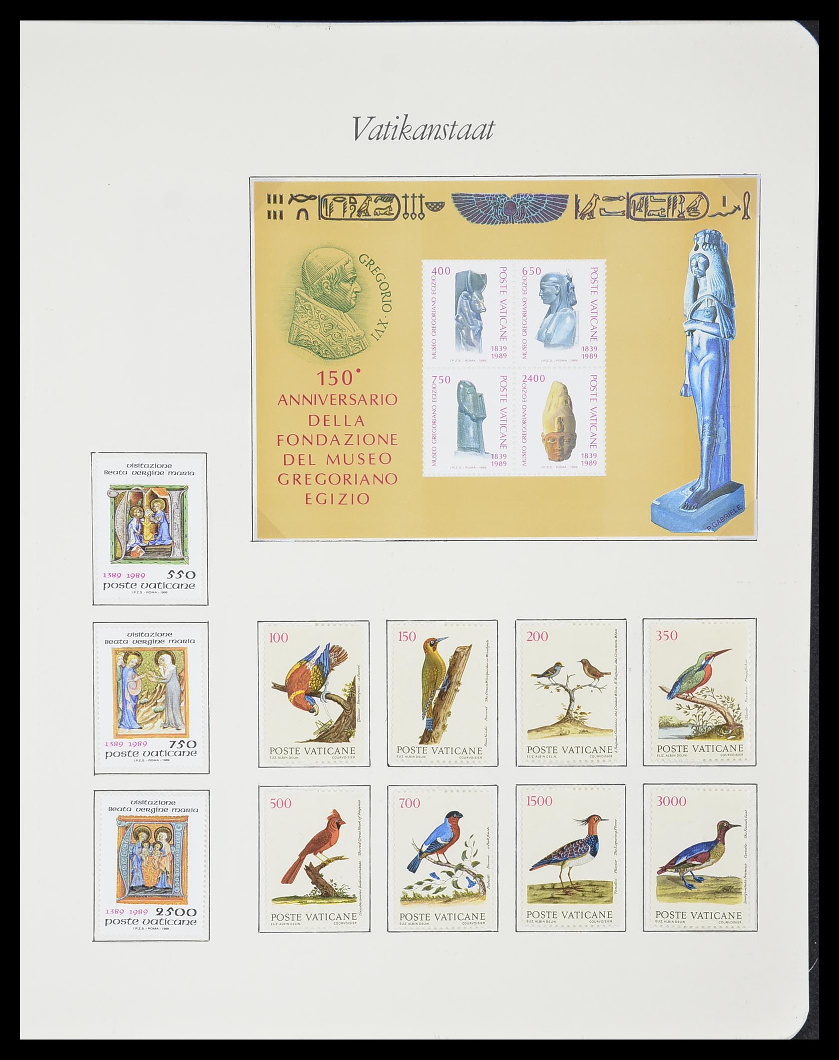 33356 080 - Postzegelverzameling 33356 Vaticaan 1929-1994.