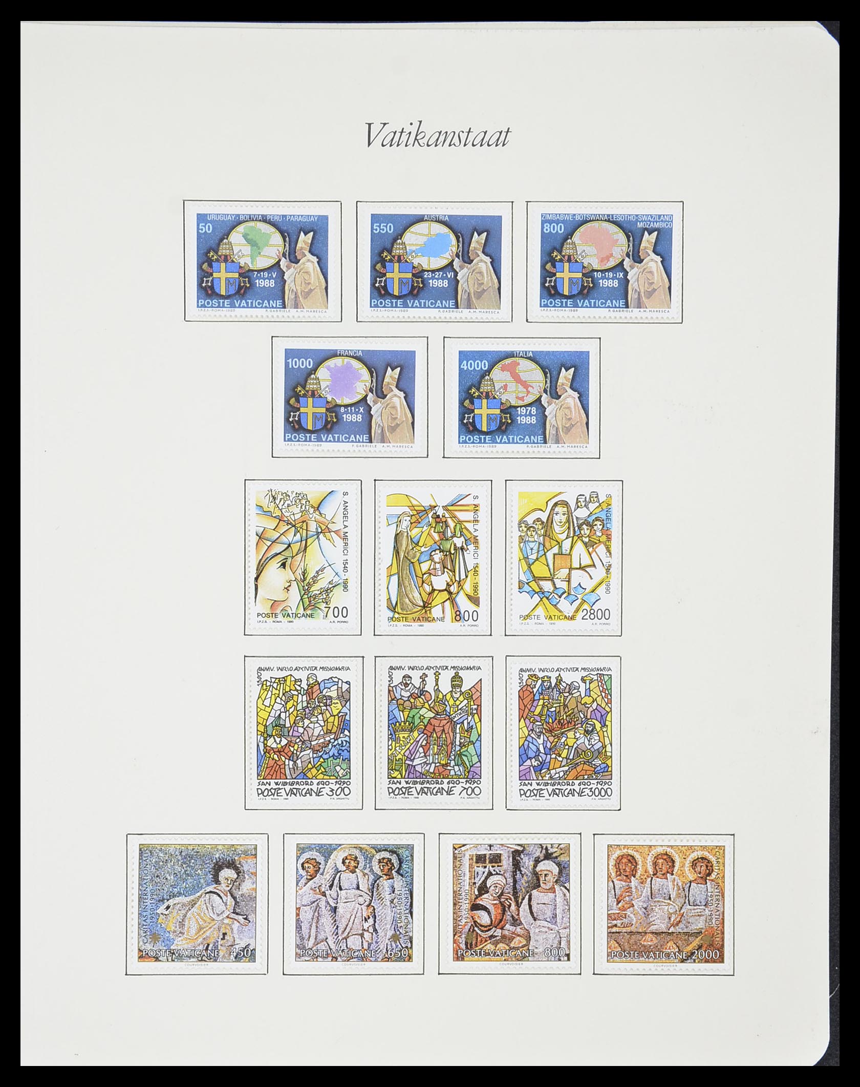 33356 082 - Postzegelverzameling 33356 Vaticaan 1929-1994.