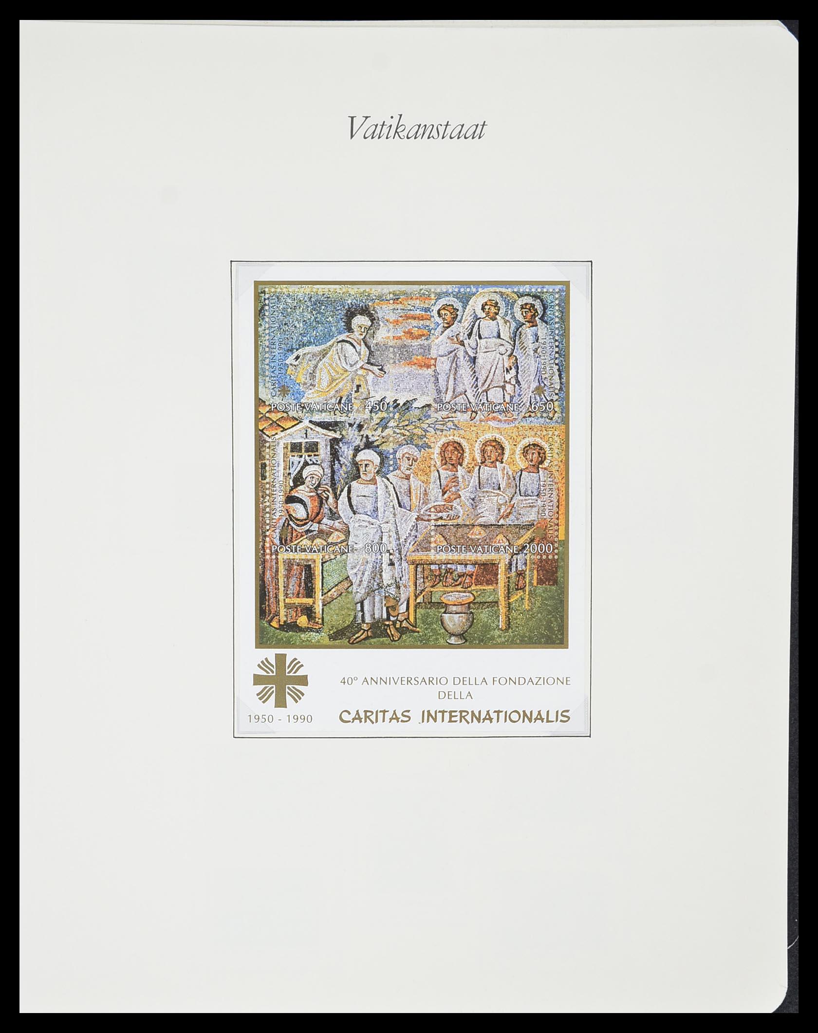 33356 083 - Postzegelverzameling 33356 Vaticaan 1929-1994.