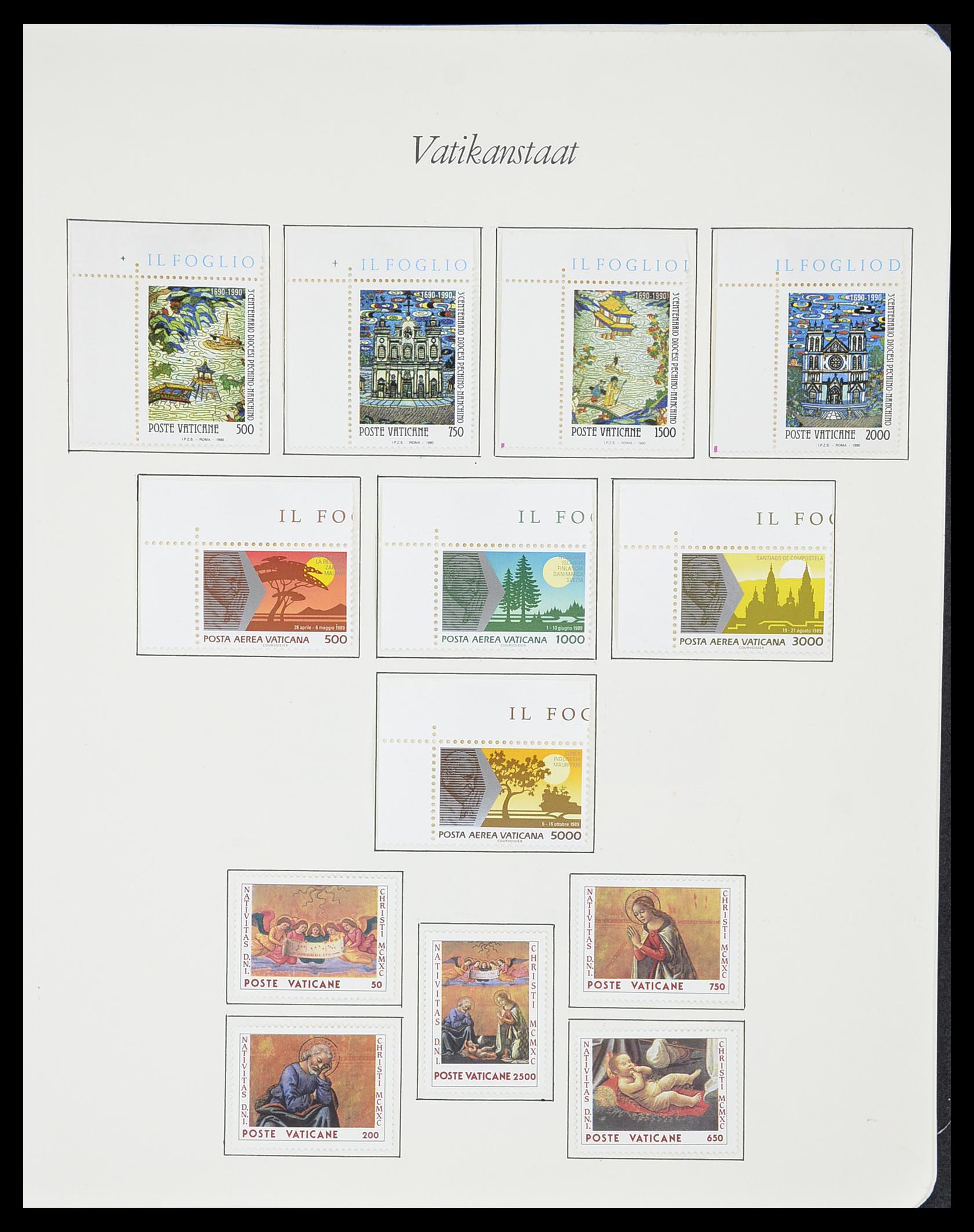33356 084 - Postzegelverzameling 33356 Vaticaan 1929-1994.