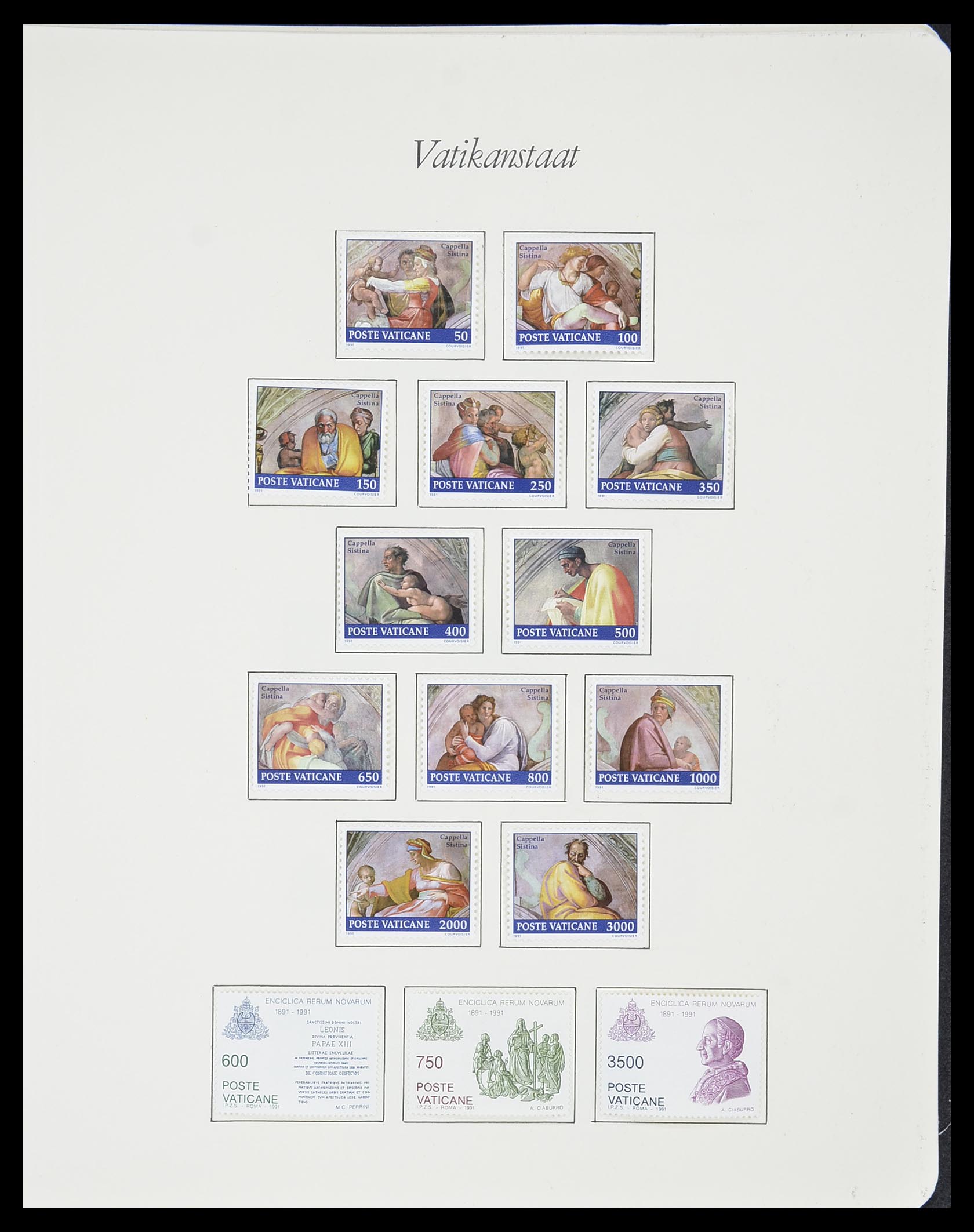 33356 085 - Postzegelverzameling 33356 Vaticaan 1929-1994.