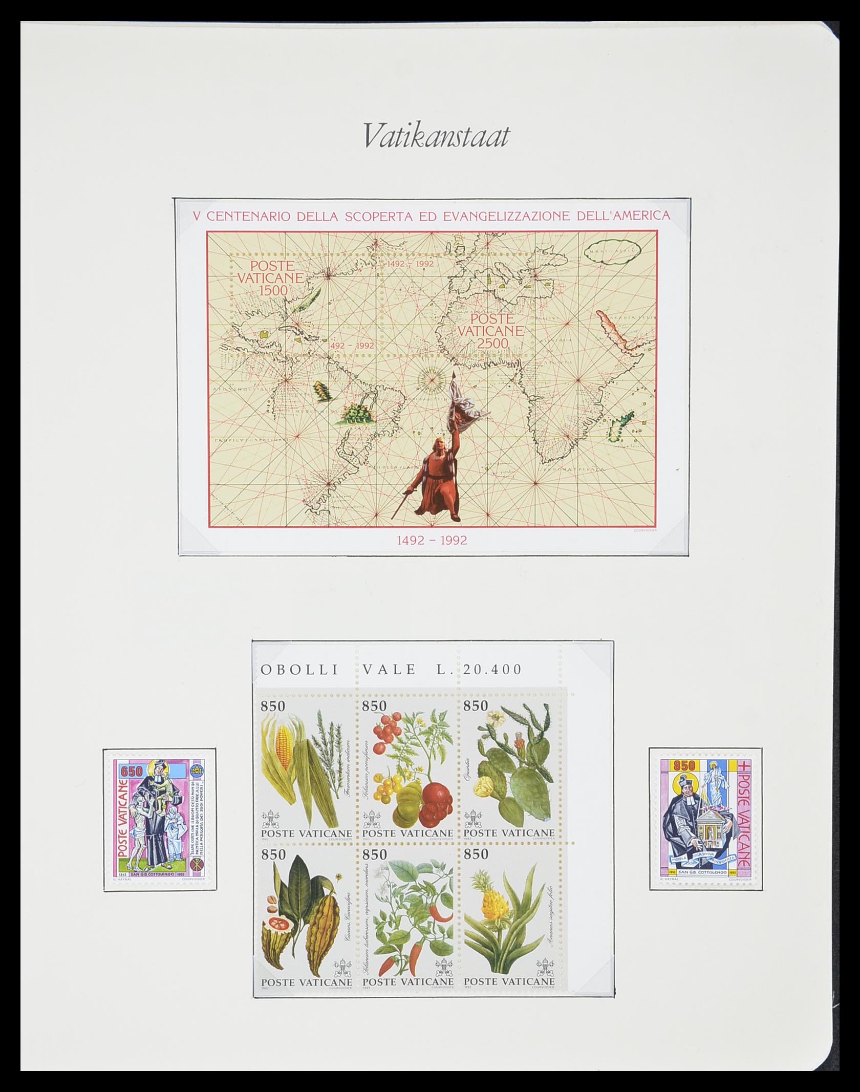 33356 088 - Postzegelverzameling 33356 Vaticaan 1929-1994.