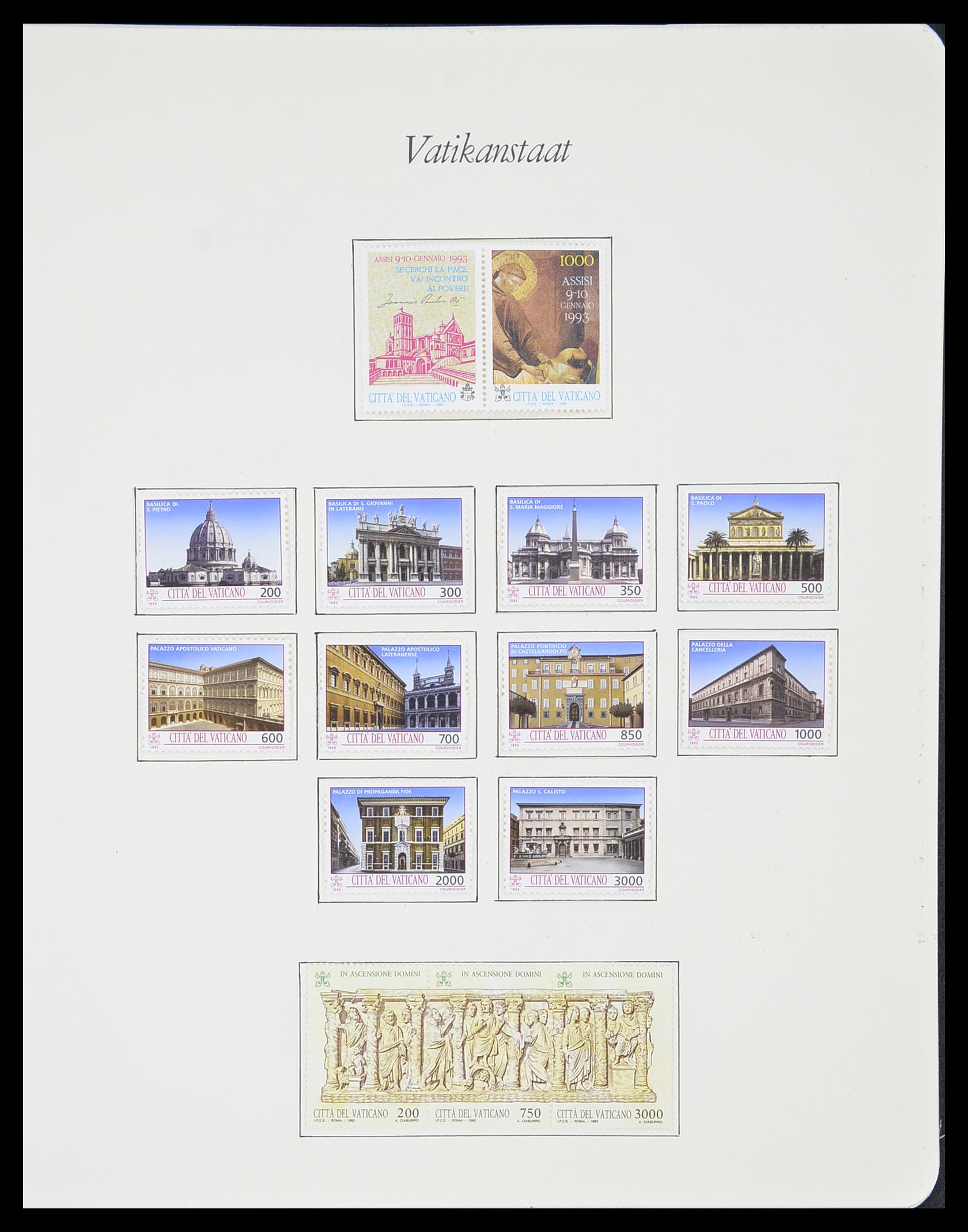 33356 089 - Postzegelverzameling 33356 Vaticaan 1929-1994.
