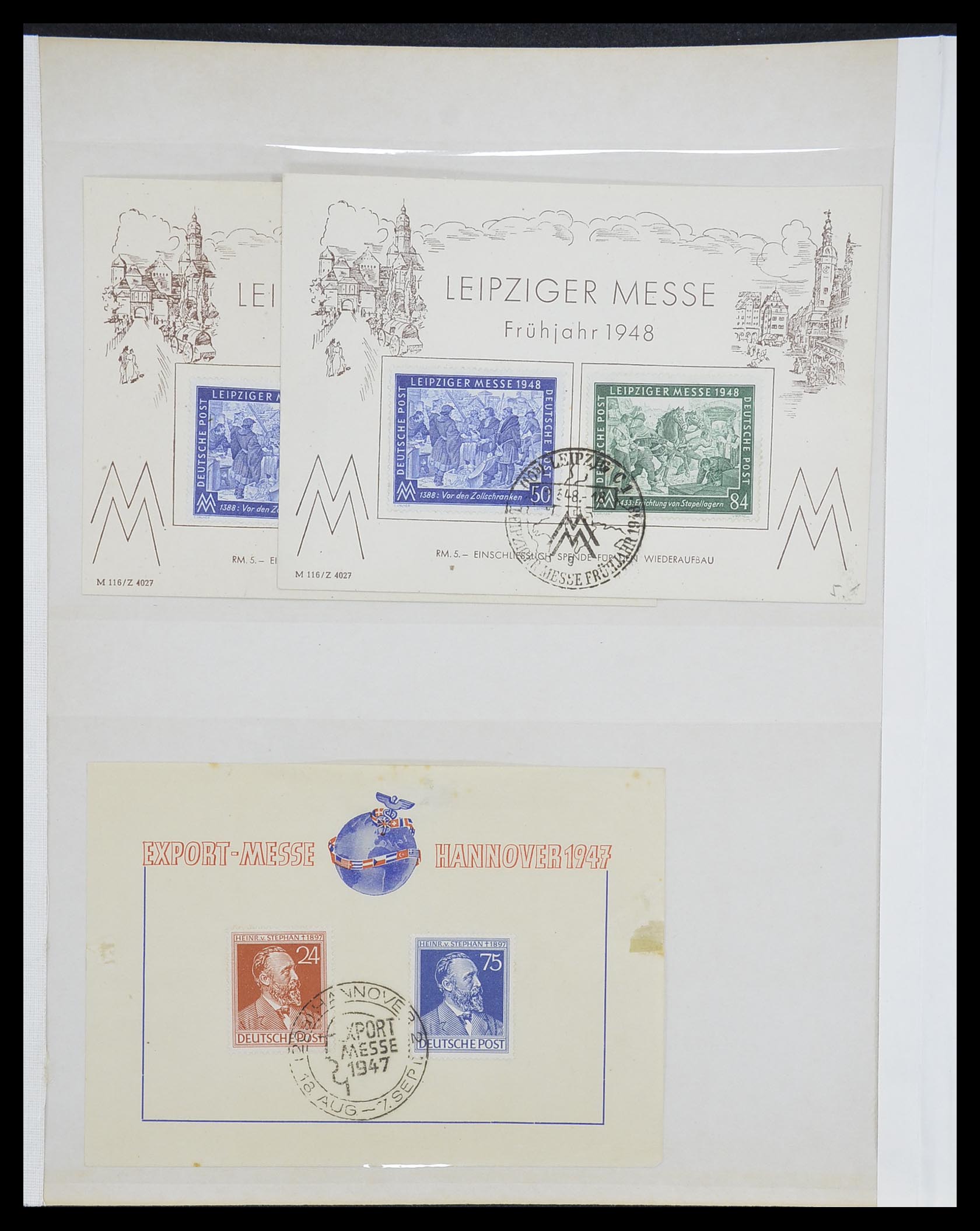 33357 002 - Postzegelverzameling 33357 Geallieerde Zone 1945-1949.