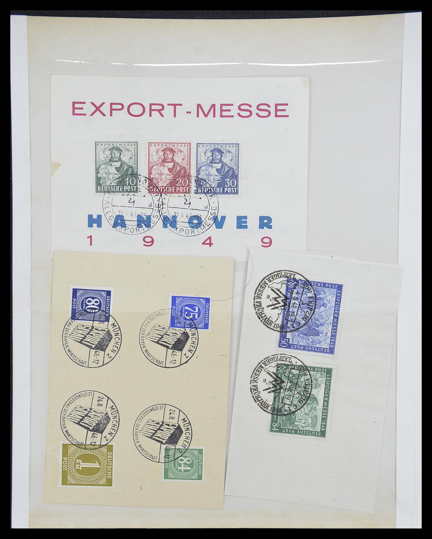 33357 004 - Stamp collection 33357 Allied Zone 1945-1949.