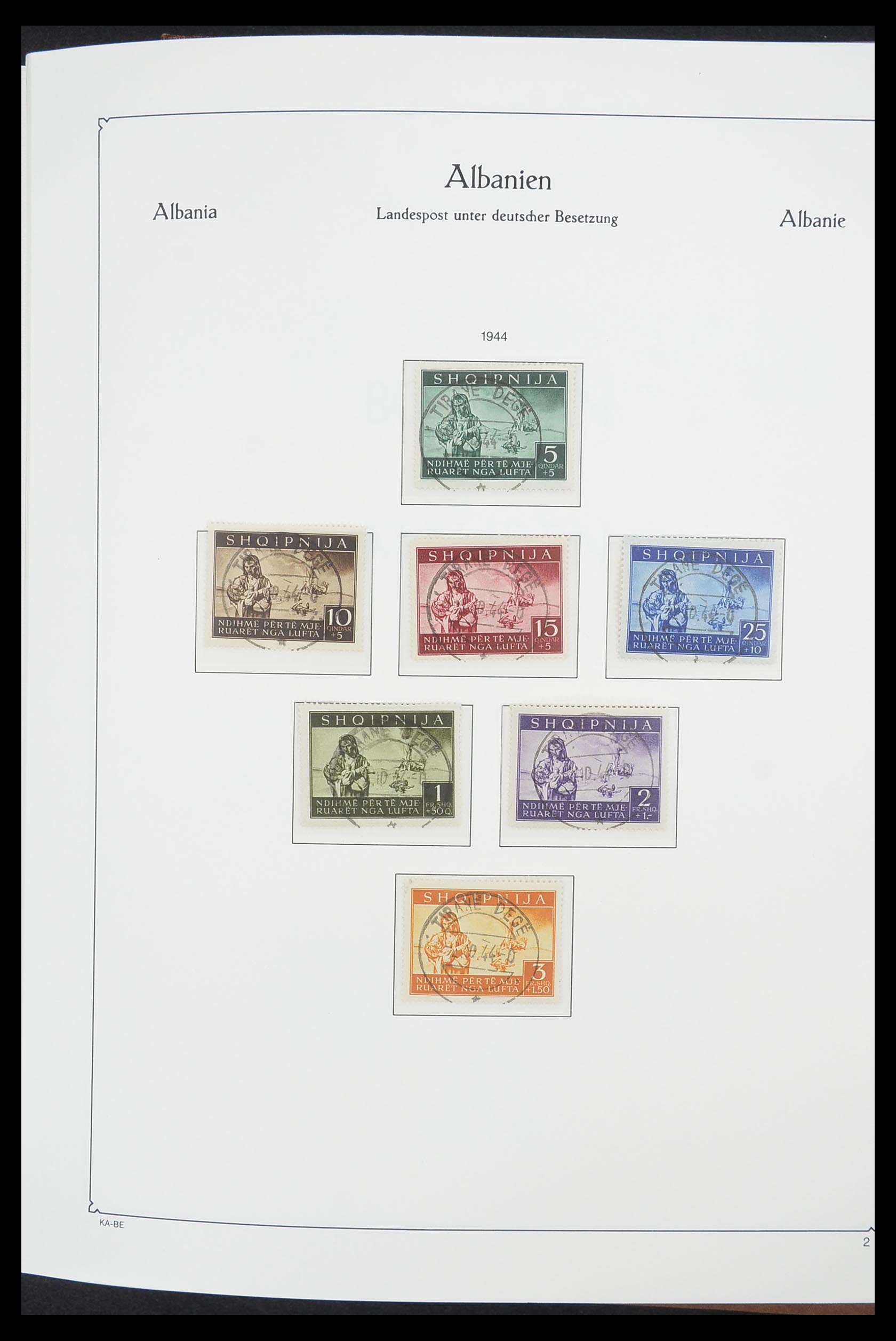 33358 104 - Postzegelverzameling 33358 Duitse Rijk 1933-1945.