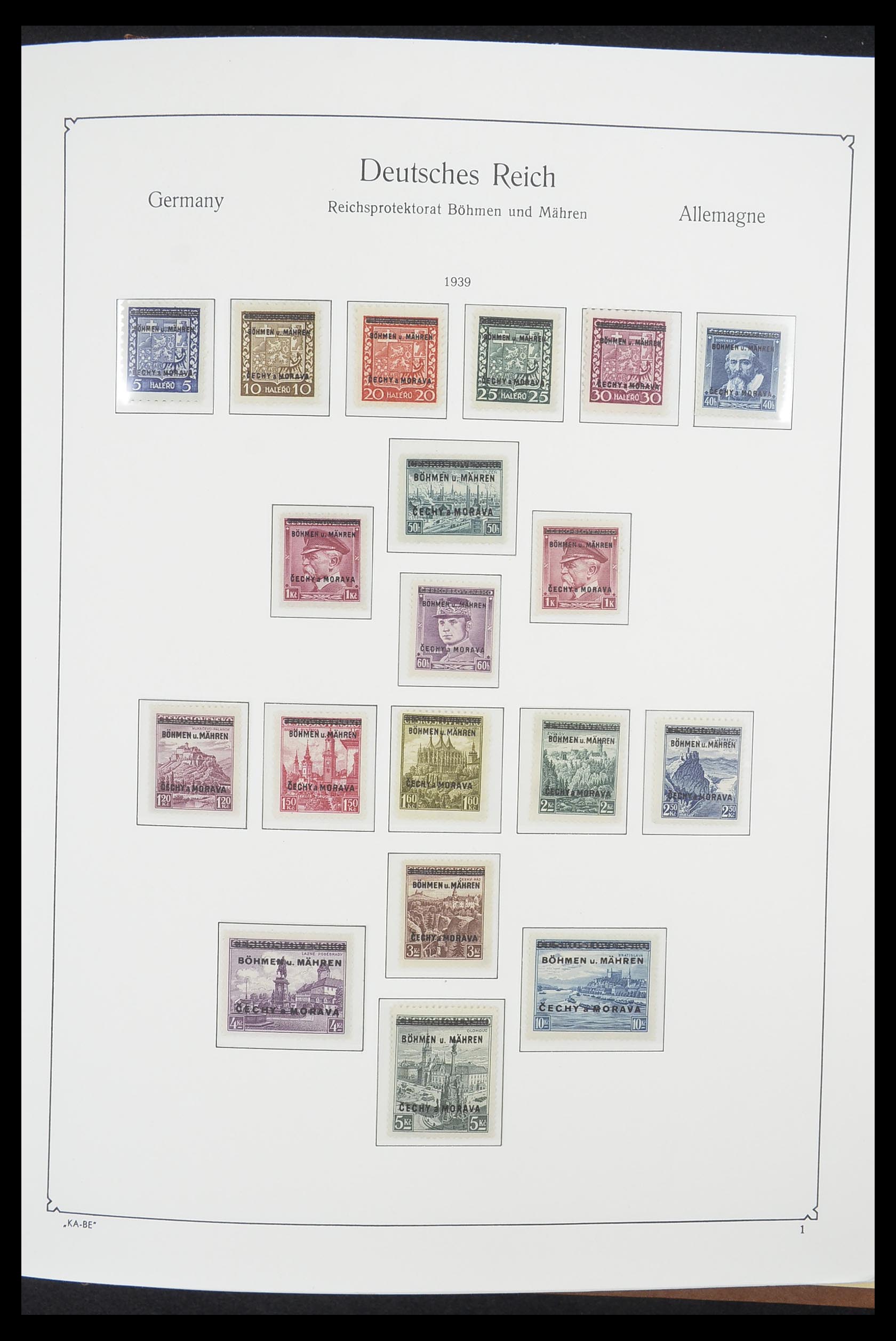 33358 105 - Postzegelverzameling 33358 Duitse Rijk 1933-1945.