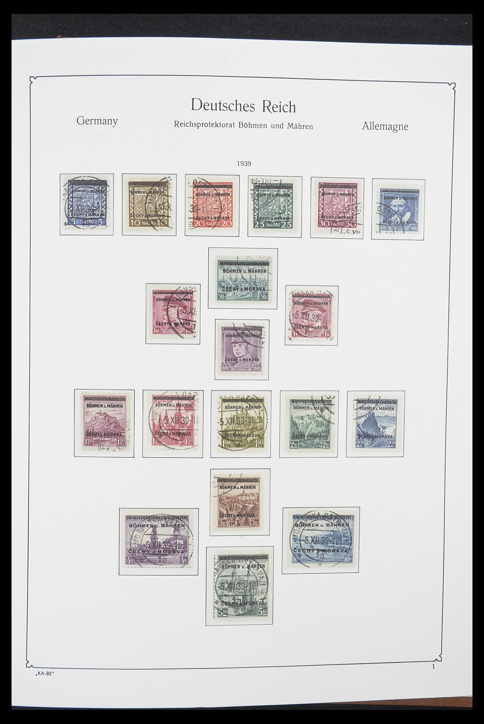 33358 106 - Postzegelverzameling 33358 Duitse Rijk 1933-1945.