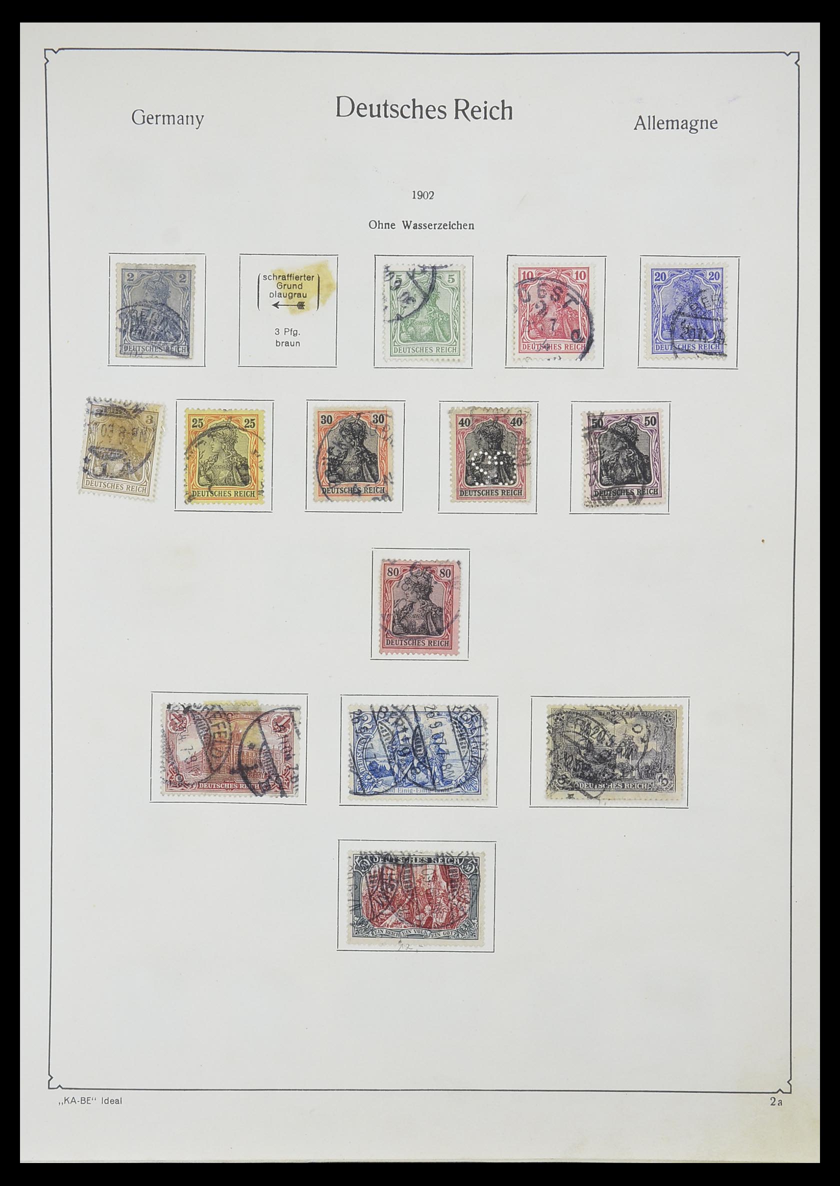33359 004 - Stamp collection 33359 German Reich 1872-1945.