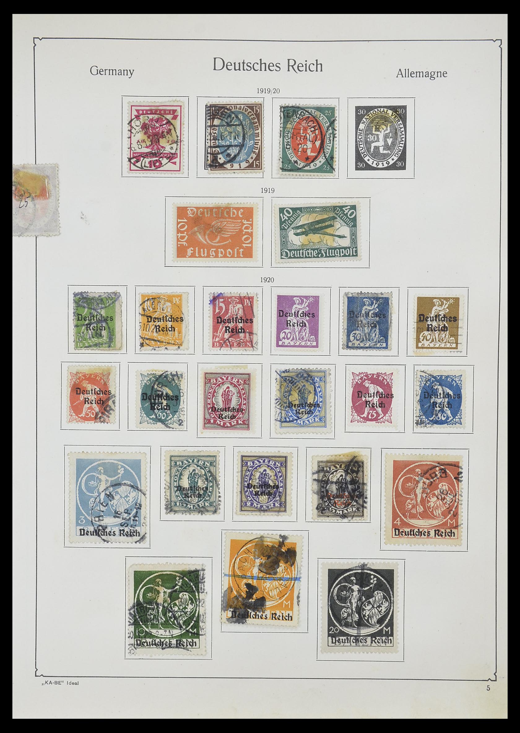 33359 007 - Postzegelverzameling 33359 Duitse Rijk 1872-1945.