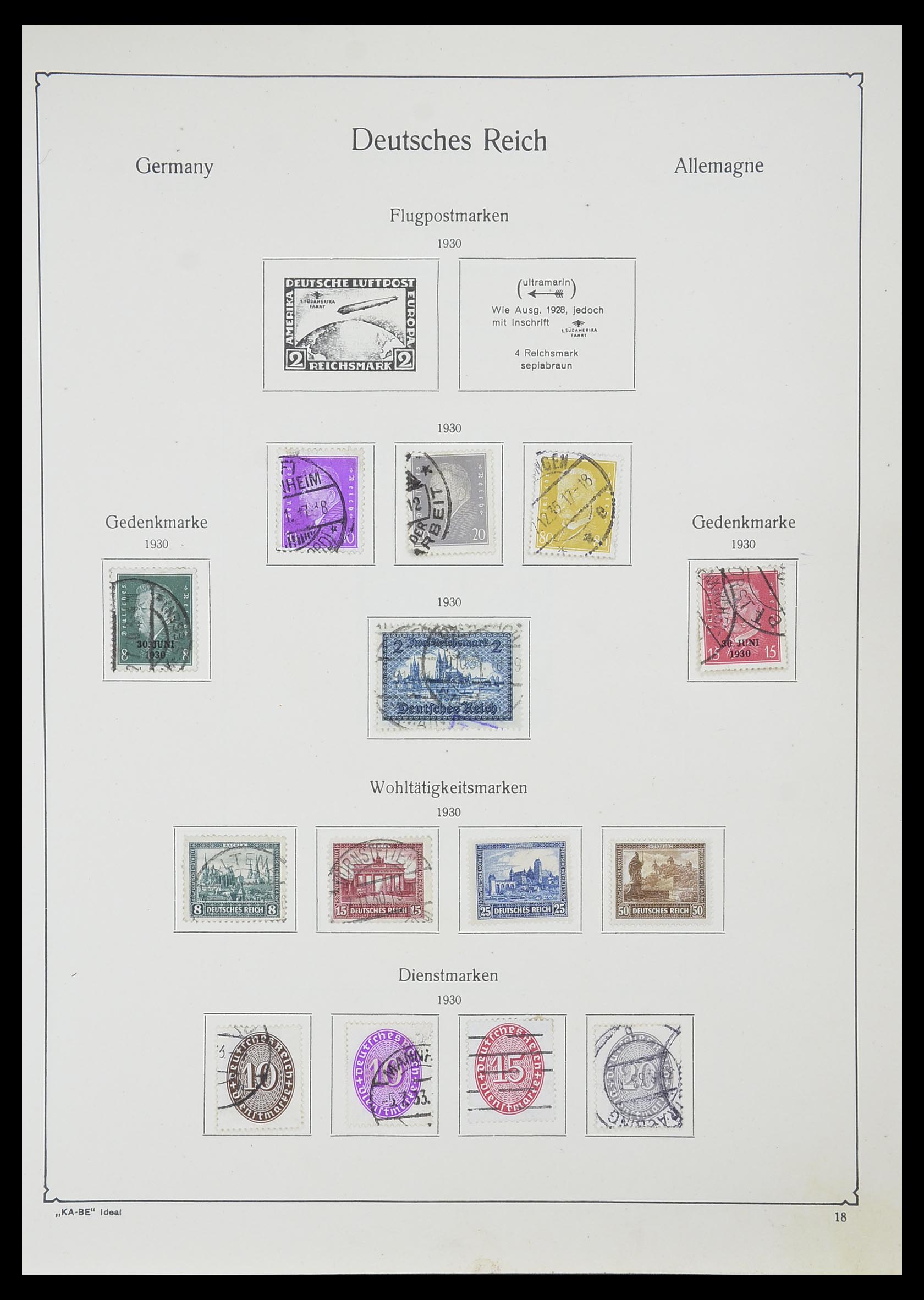 33359 023 - Stamp collection 33359 German Reich 1872-1945.