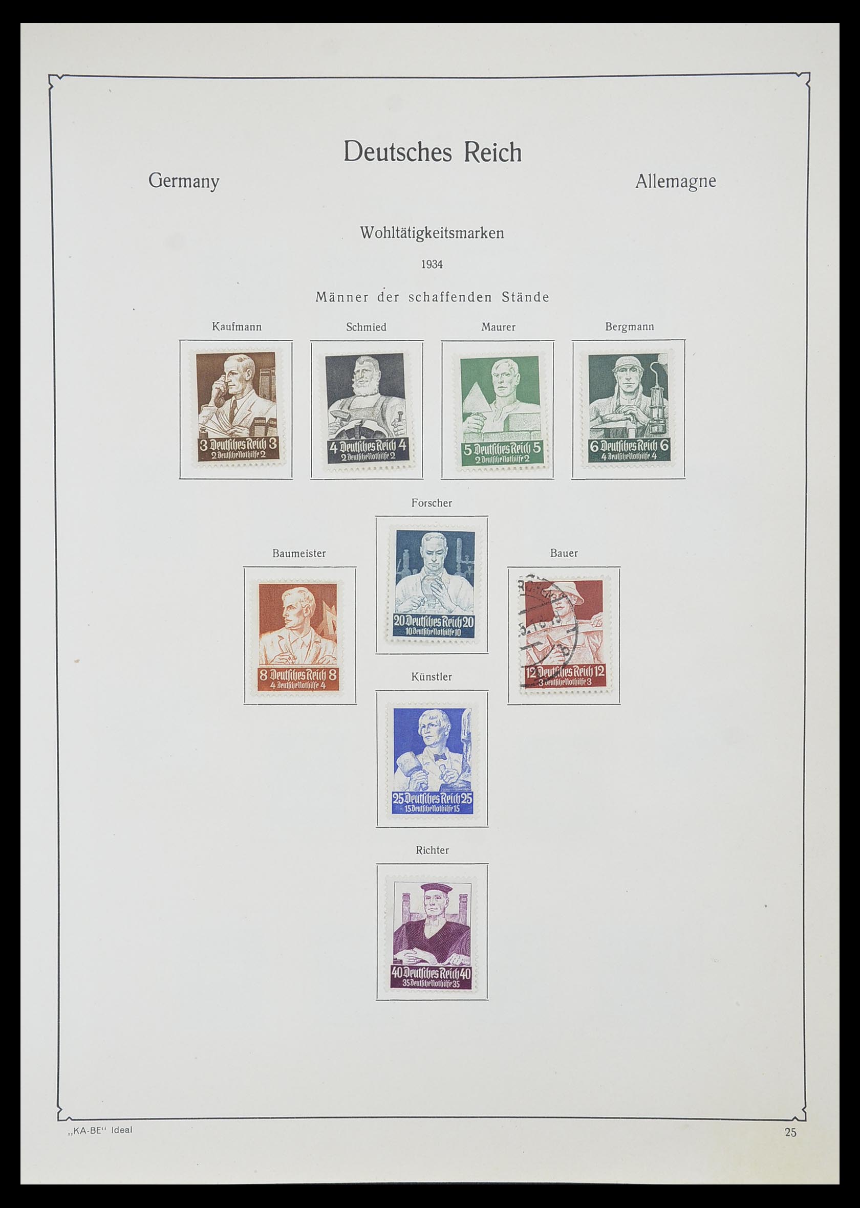 33359 032 - Stamp collection 33359 German Reich 1872-1945.