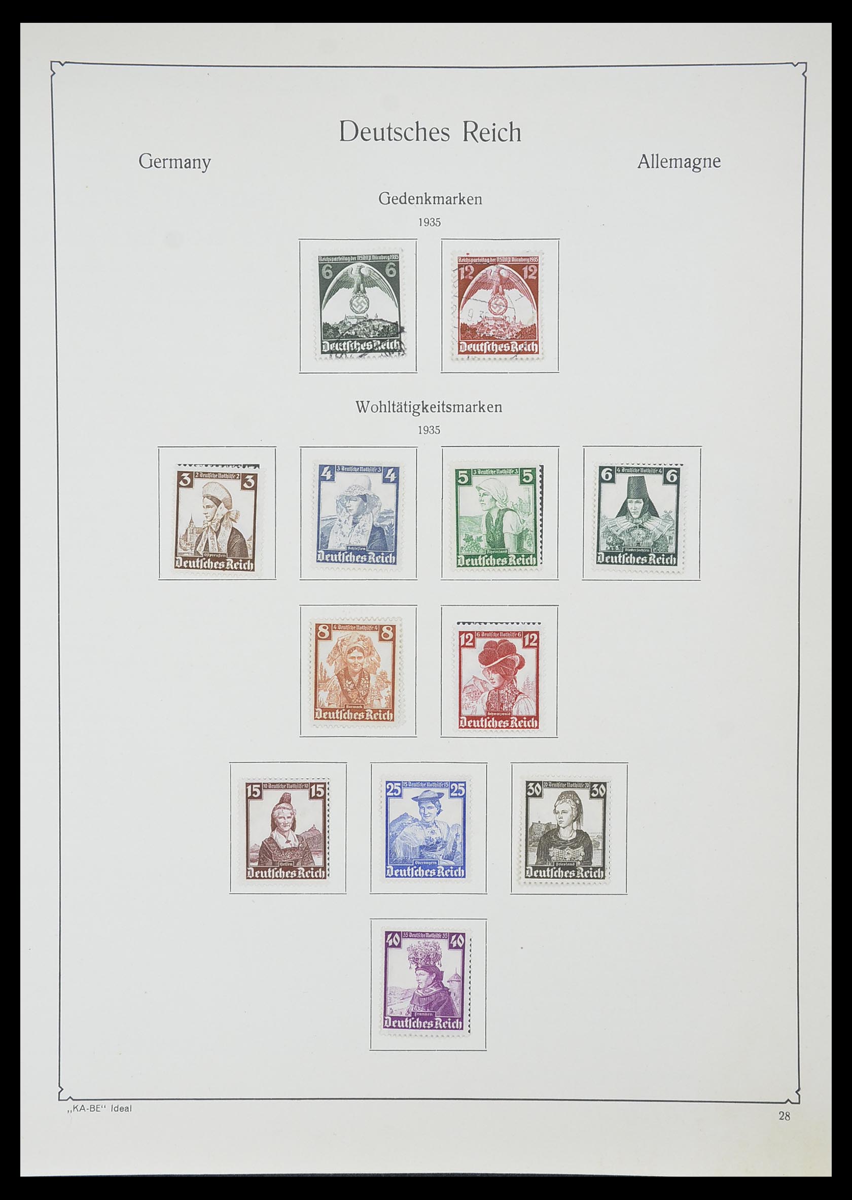 33359 036 - Stamp collection 33359 German Reich 1872-1945.