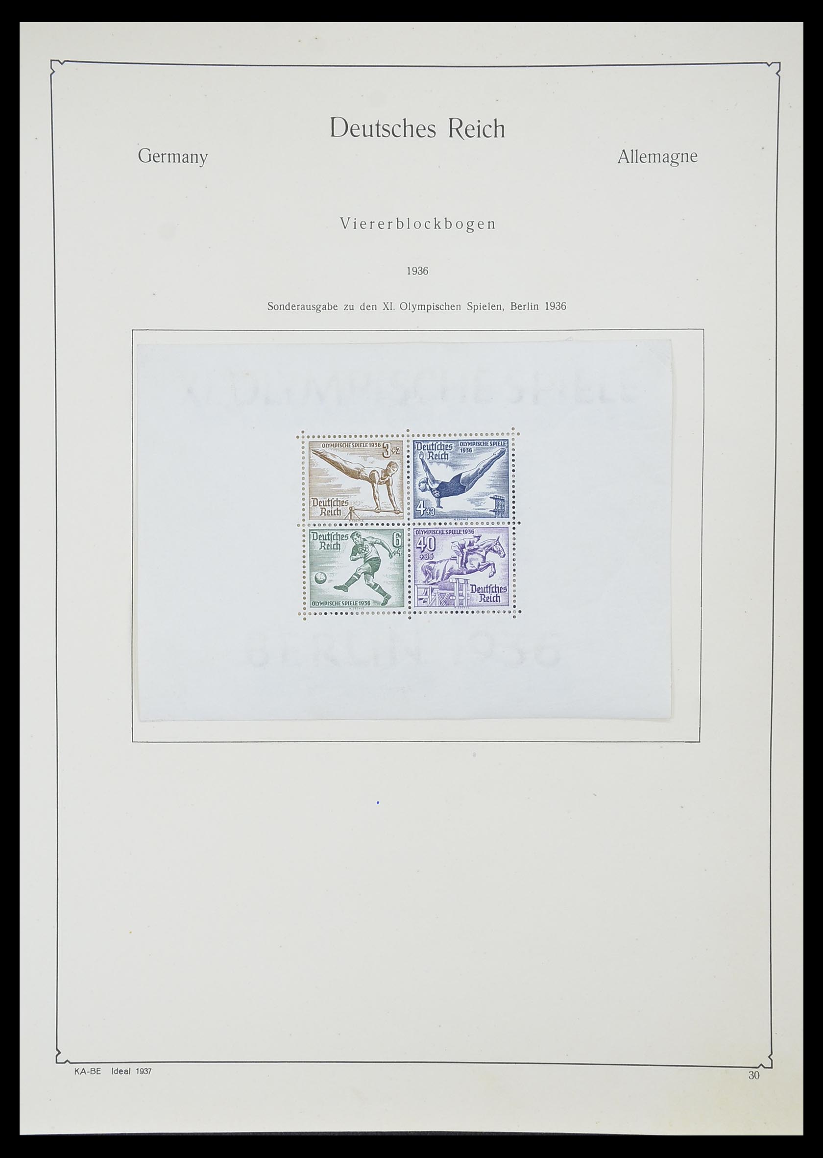 33359 038 - Stamp collection 33359 German Reich 1872-1945.