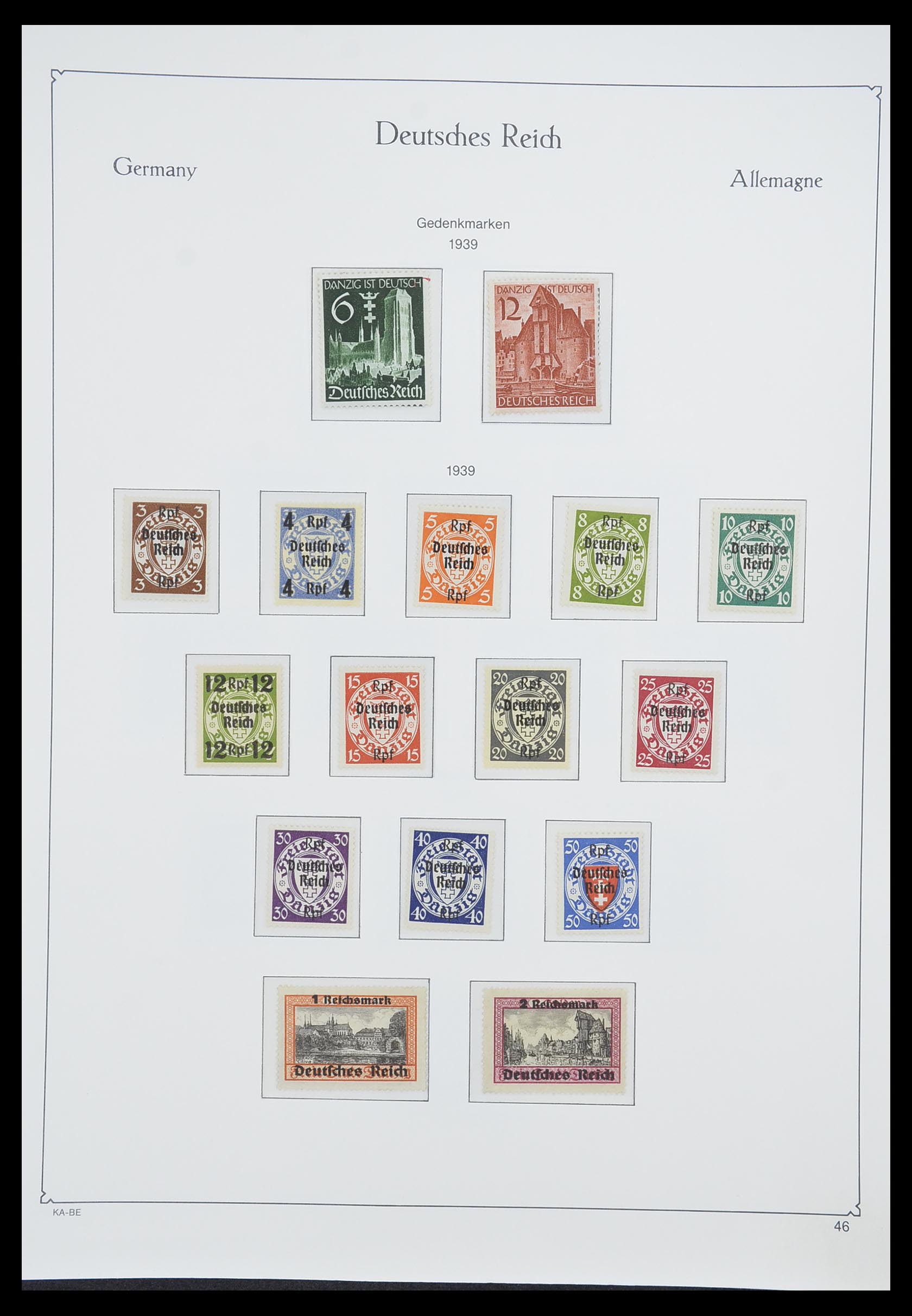33359 056 - Stamp collection 33359 German Reich 1872-1945.
