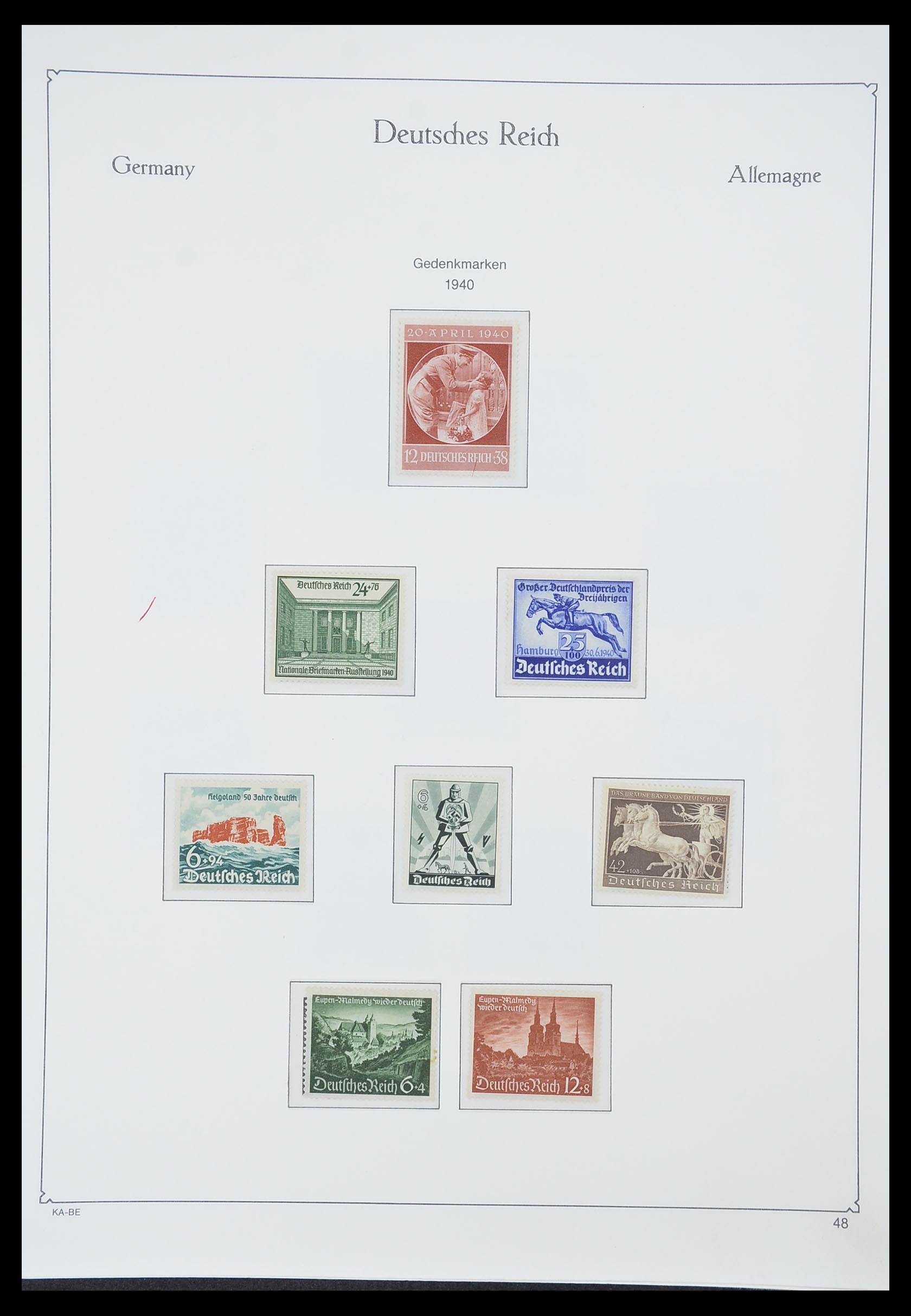 33359 058 - Stamp collection 33359 German Reich 1872-1945.