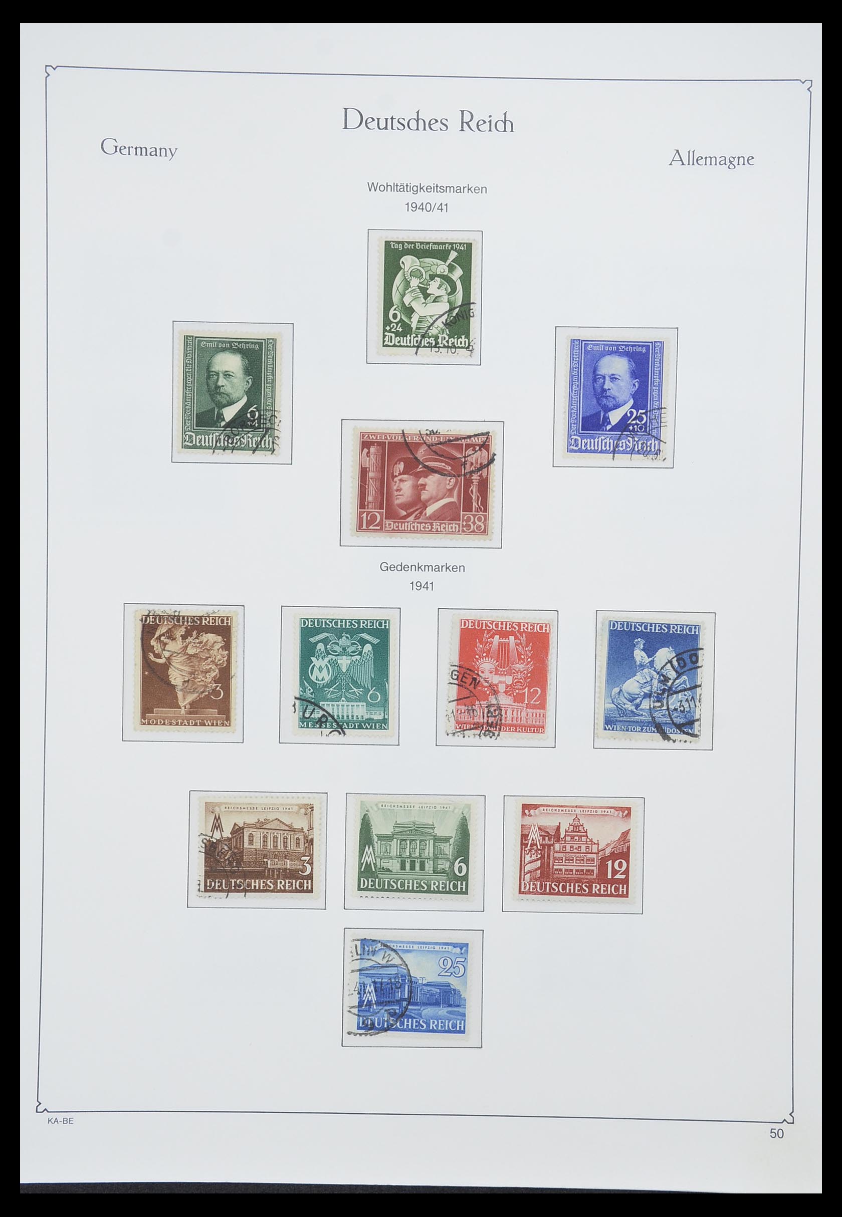 33359 060 - Stamp collection 33359 German Reich 1872-1945.