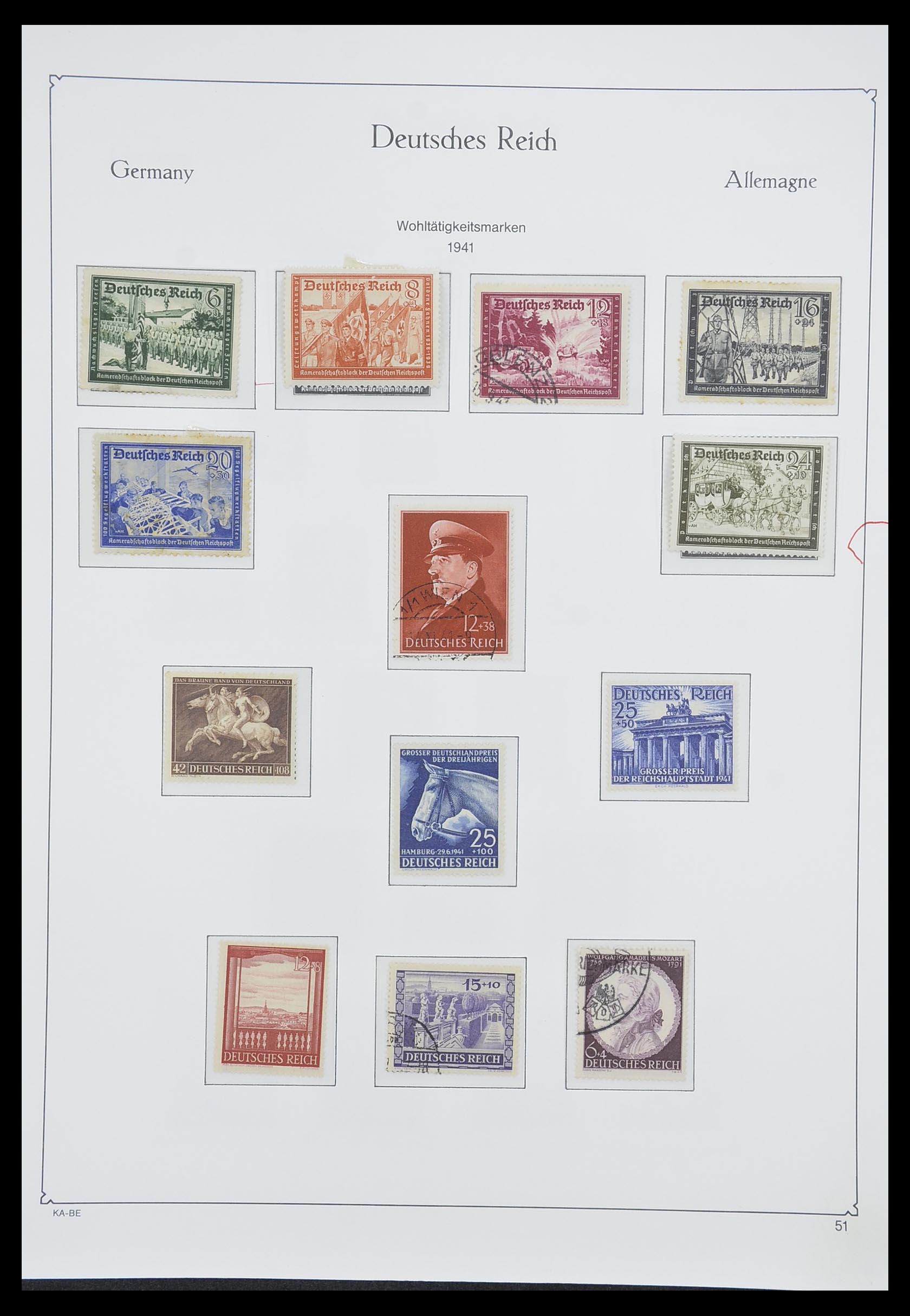 33359 061 - Stamp collection 33359 German Reich 1872-1945.