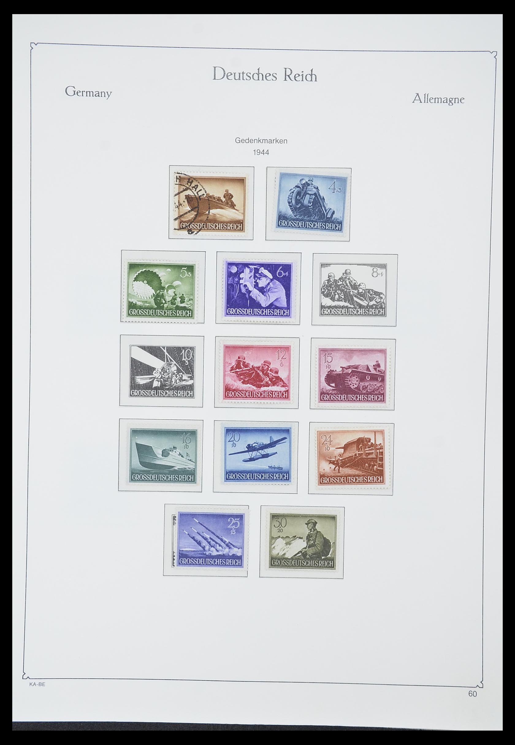 33359 070 - Stamp collection 33359 German Reich 1872-1945.