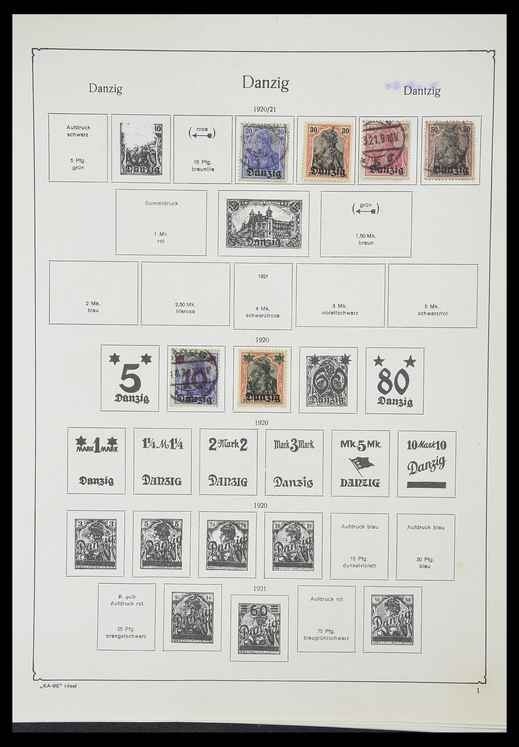 33359 079 - Stamp collection 33359 German Reich 1872-1945.
