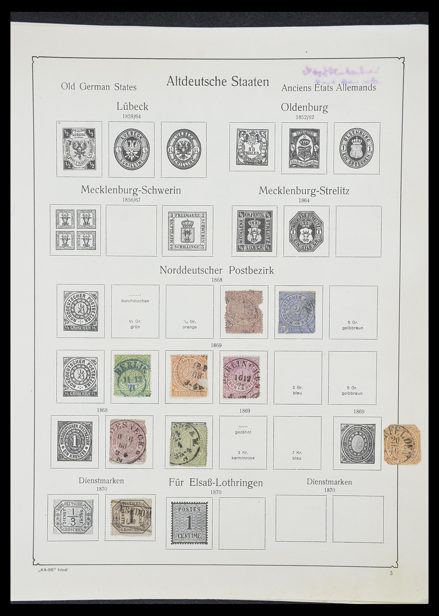 33359 091 - Stamp collection 33359 German Reich 1872-1945.