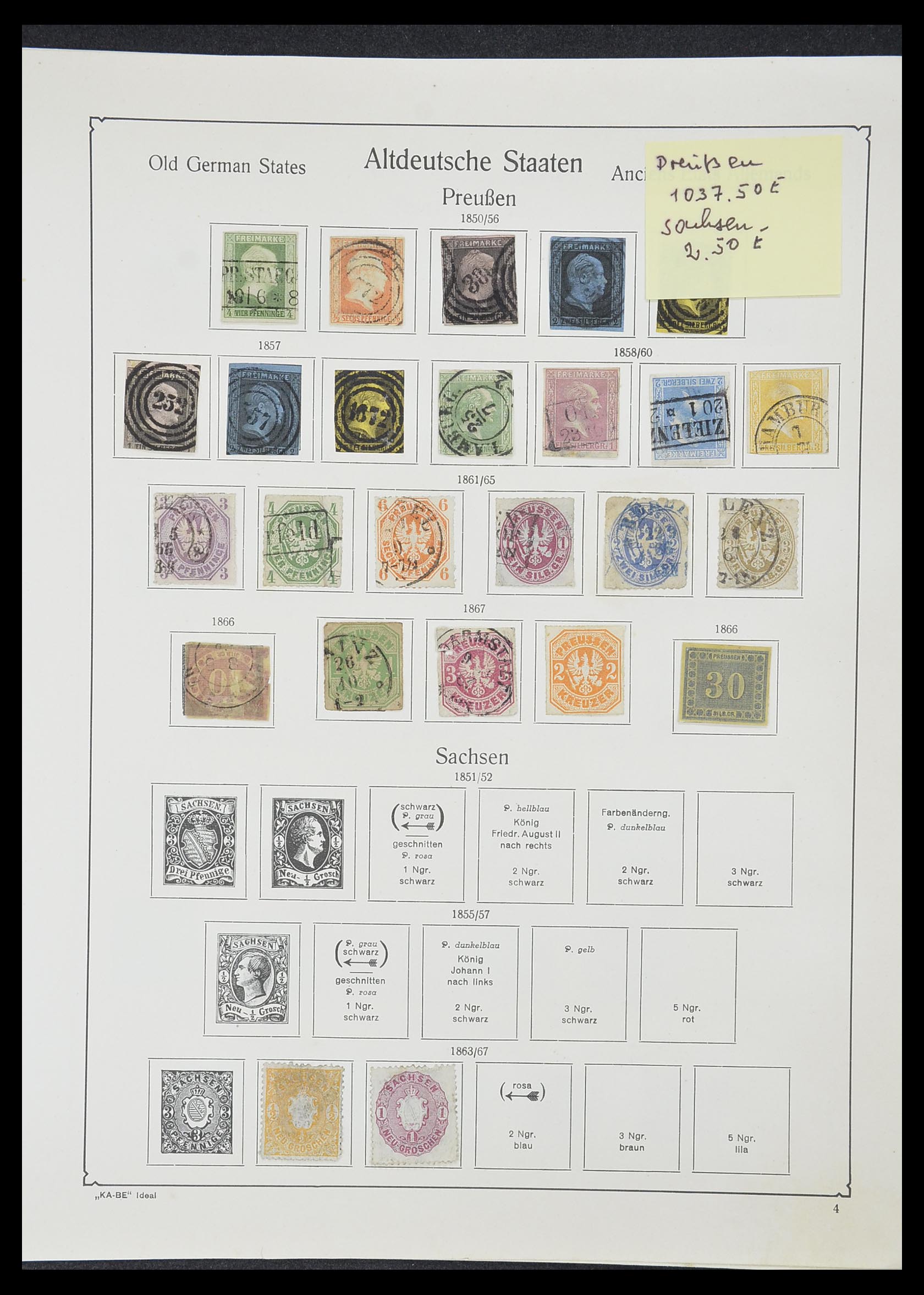 33359 092 - Stamp collection 33359 German Reich 1872-1945.