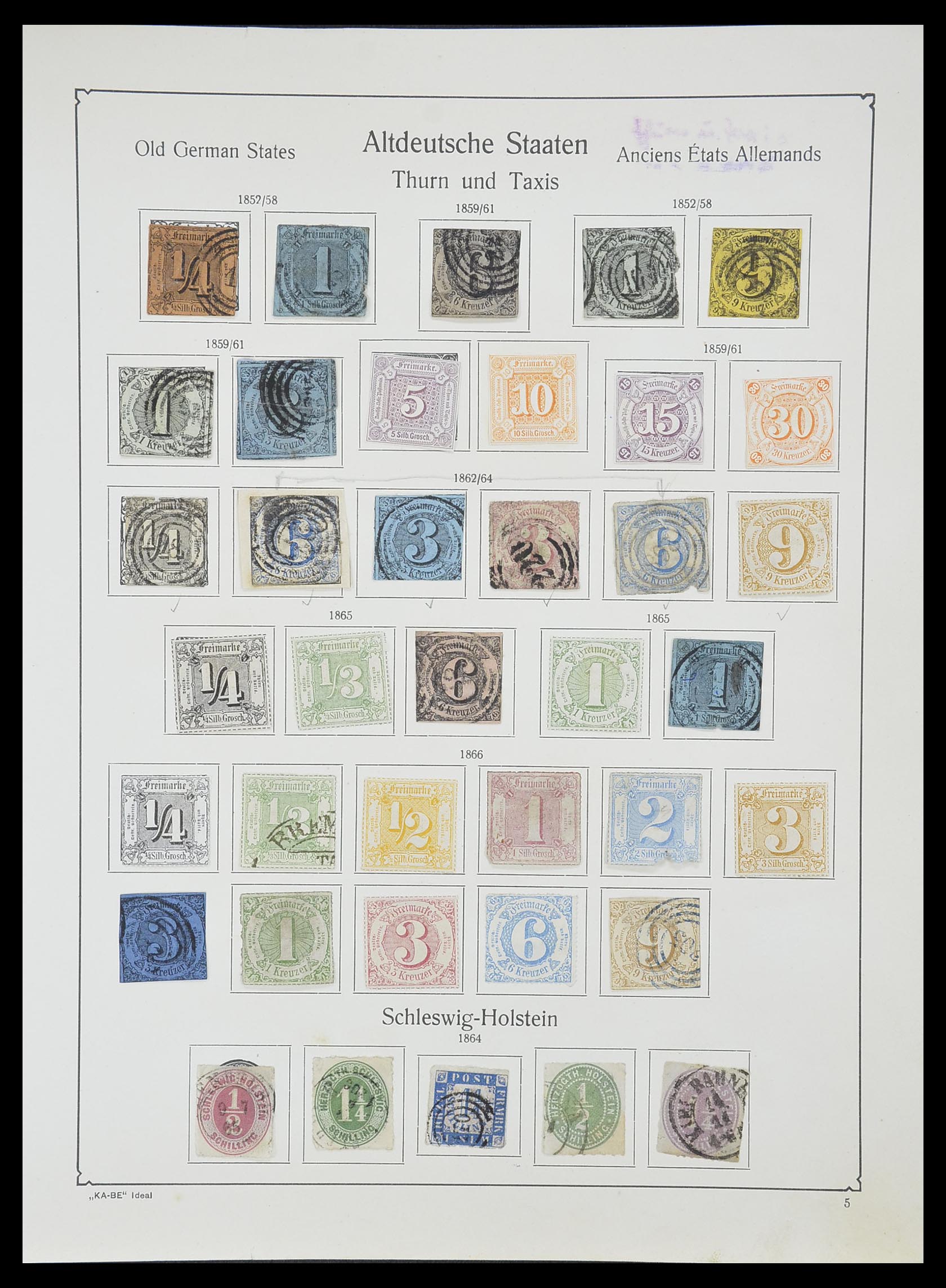 33359 093 - Stamp collection 33359 German Reich 1872-1945.