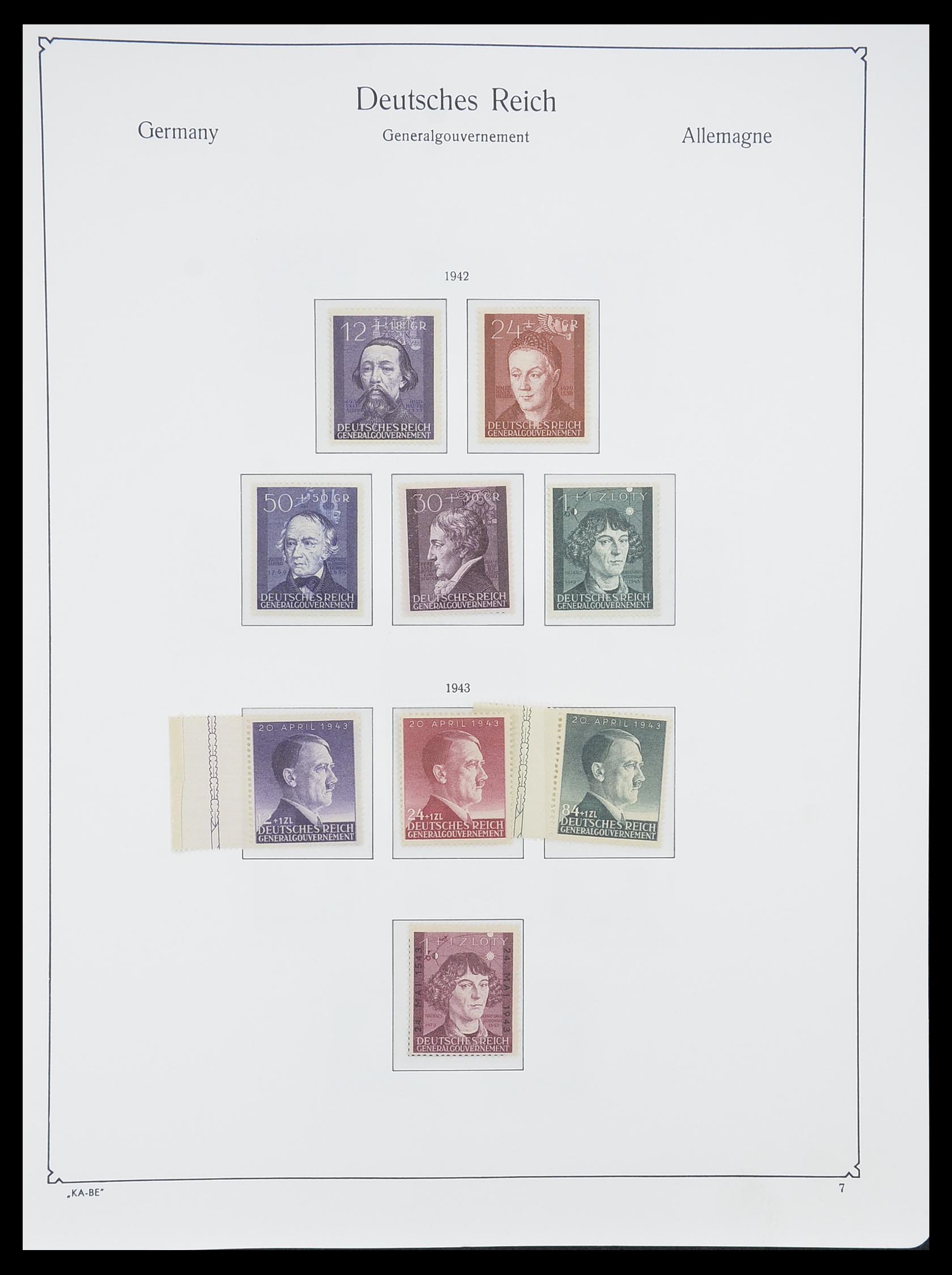 33359 105 - Stamp collection 33359 German Reich 1872-1945.