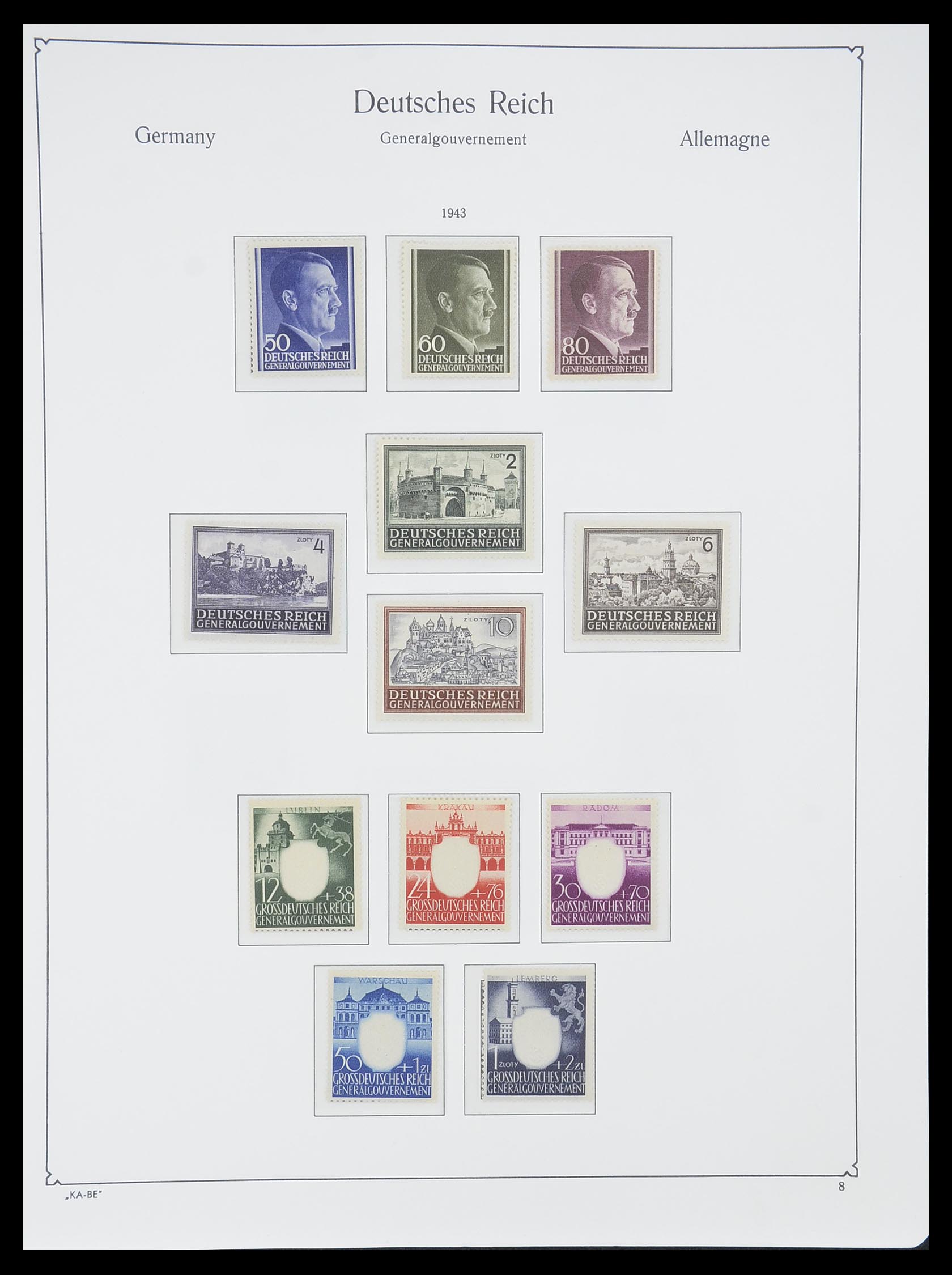 33359 106 - Stamp collection 33359 German Reich 1872-1945.