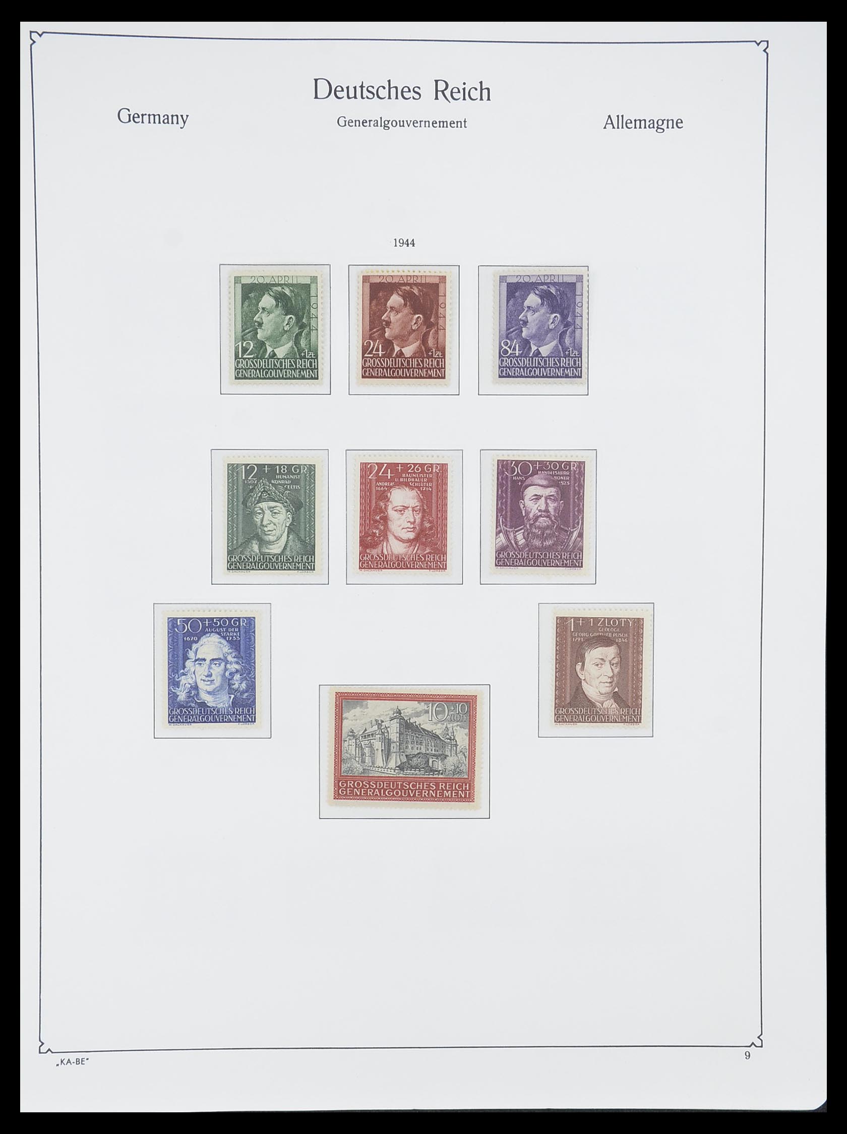 33359 107 - Stamp collection 33359 German Reich 1872-1945.