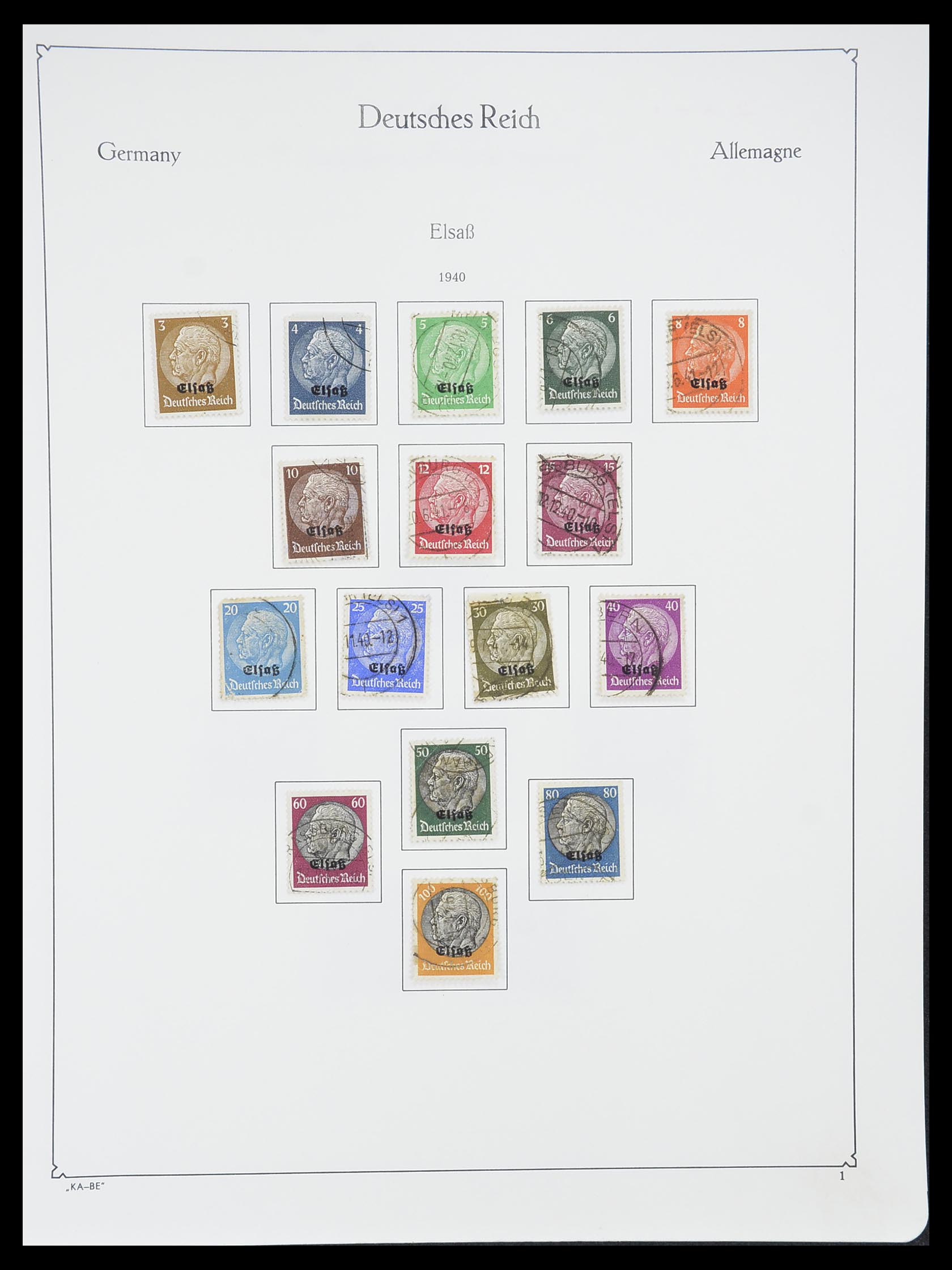 33359 111 - Stamp collection 33359 German Reich 1872-1945.