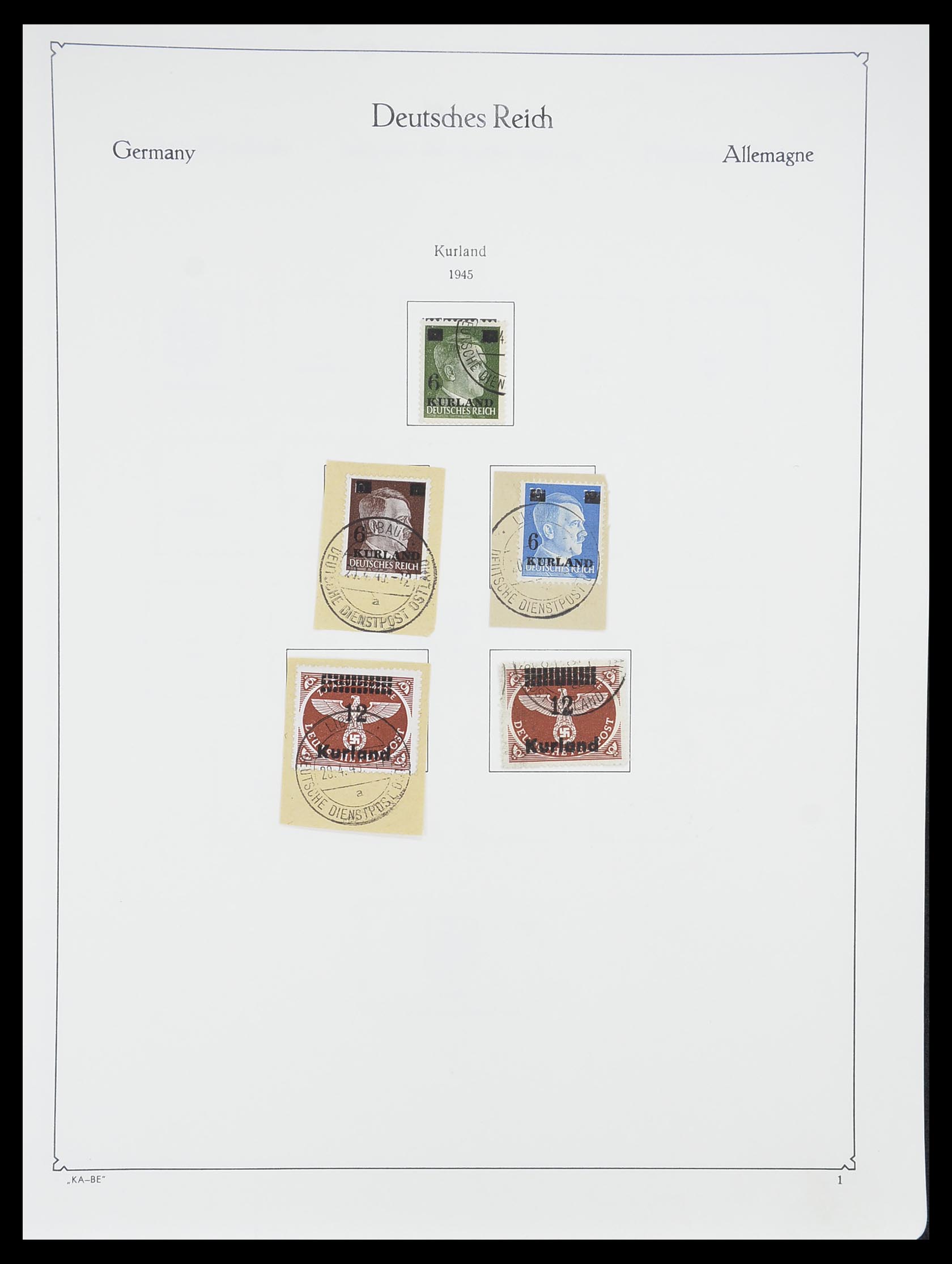 33359 115 - Stamp collection 33359 German Reich 1872-1945.