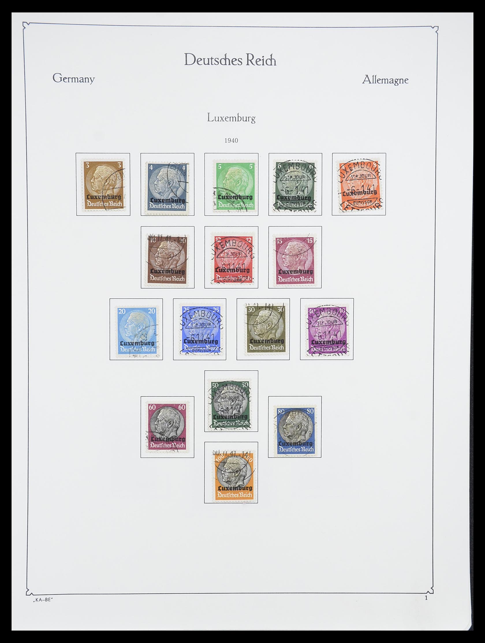 33359 118 - Stamp collection 33359 German Reich 1872-1945.