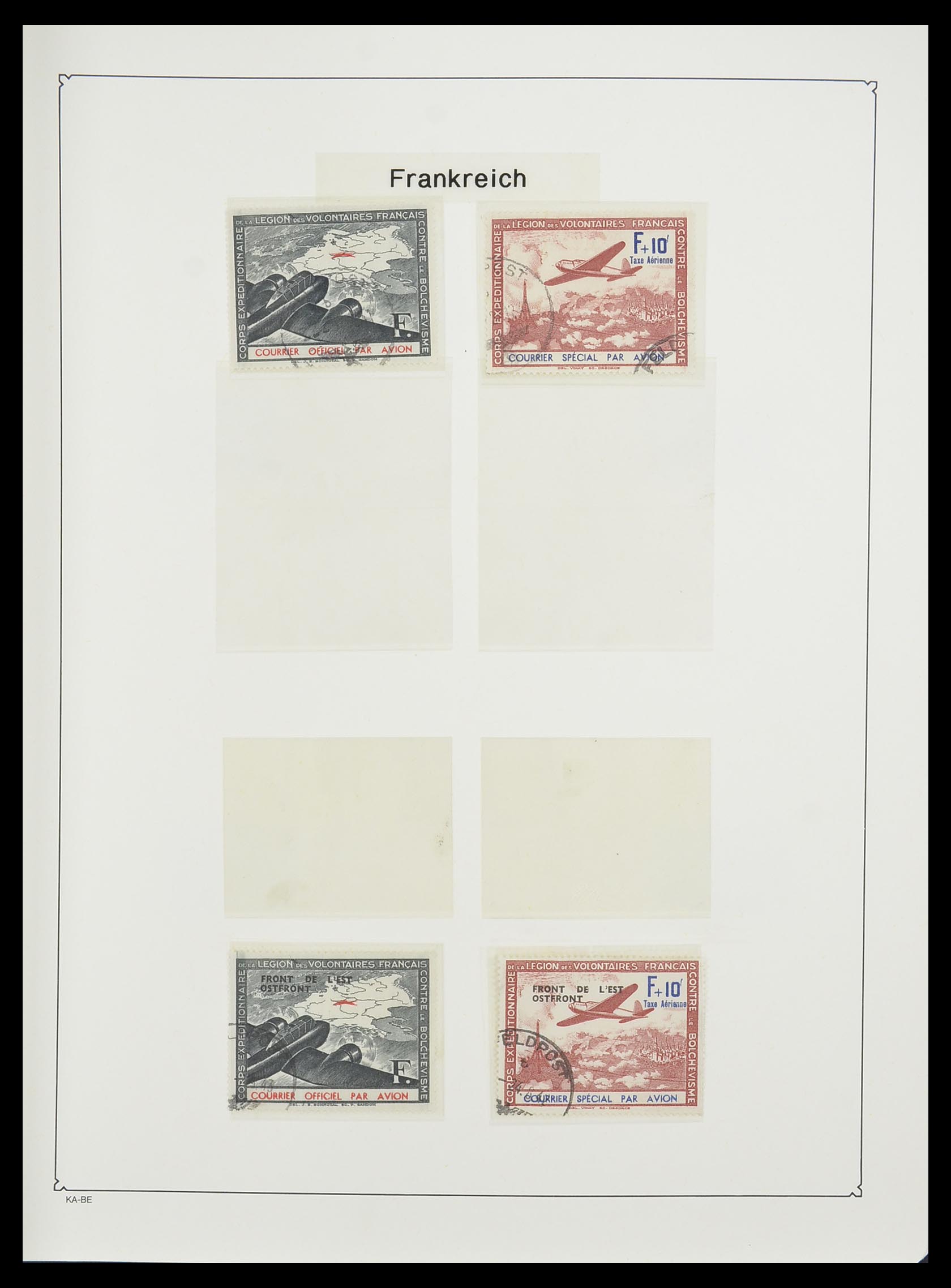 33360 028 - Postzegelverzameling 33360 Duitse bezetting 2e wereldoorlog 1939-1945