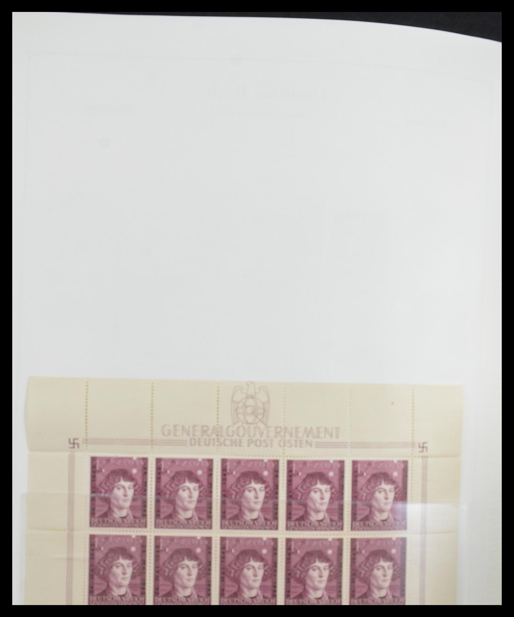 33360 044 - Postzegelverzameling 33360 Duitse bezetting 2e wereldoorlog 1939-1945