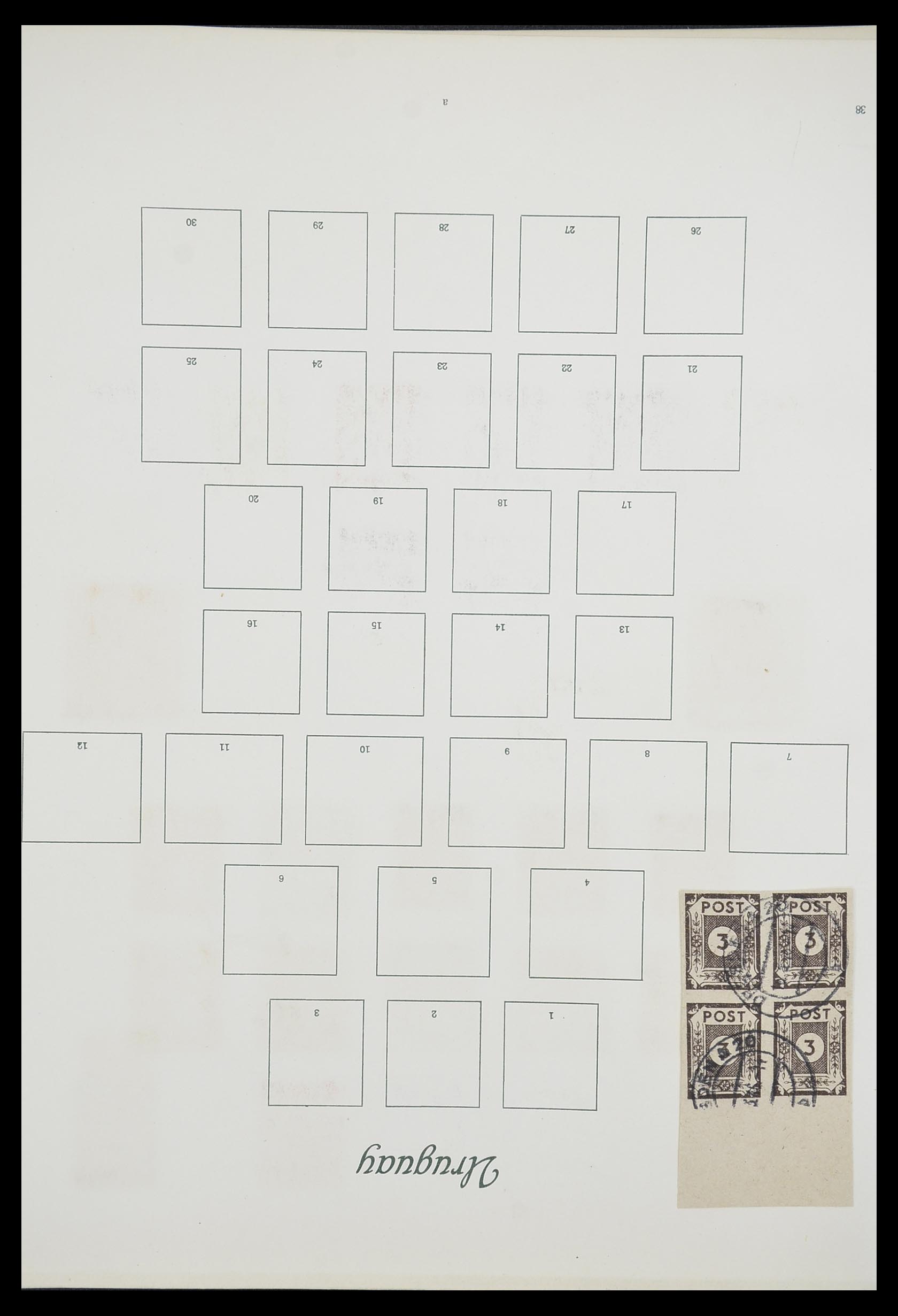 33361 030 - Postzegelverzameling 33361 Duitsland 1945-1955.
