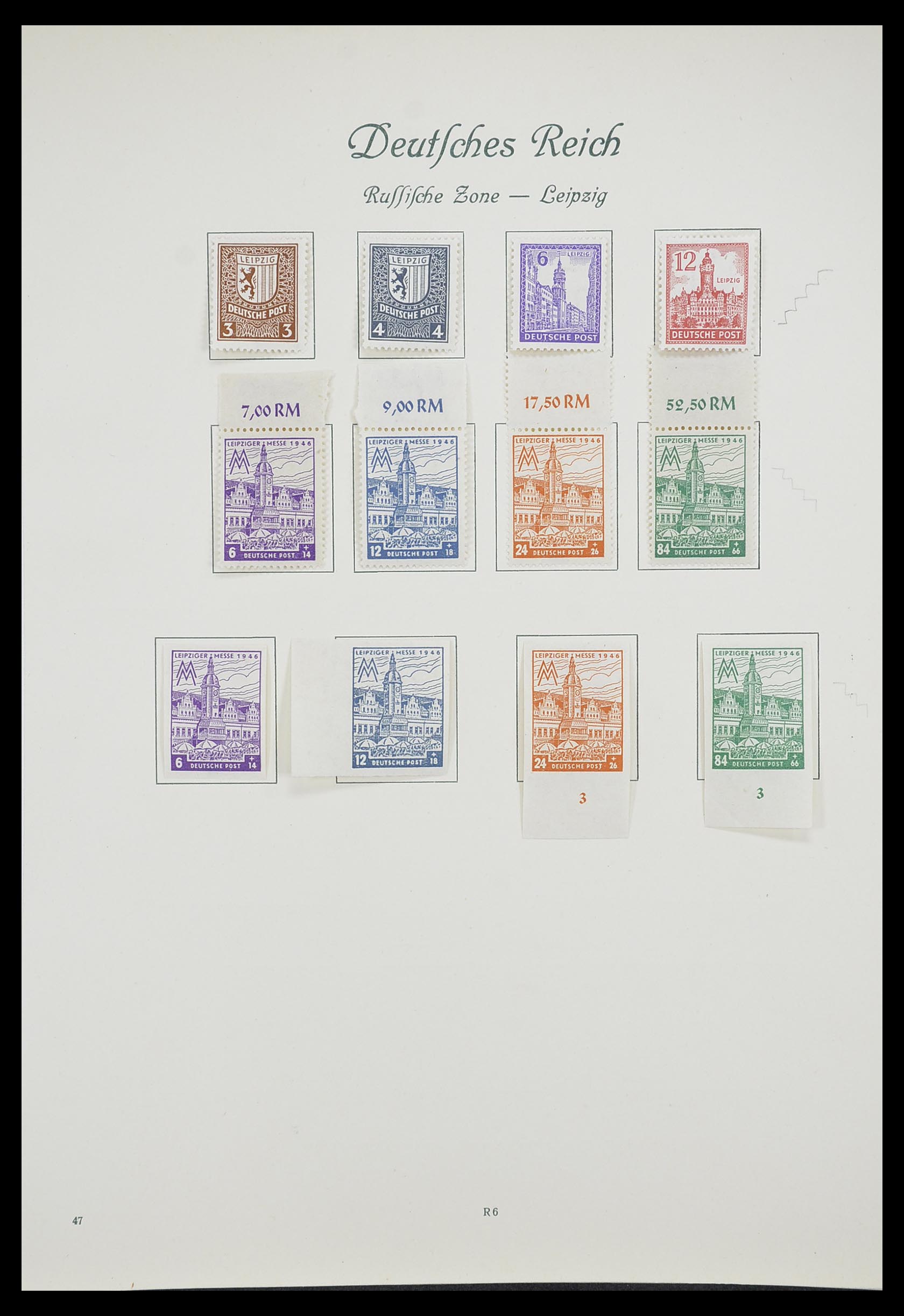 33361 040 - Stamp collection 33361 Germany 1945-1955.