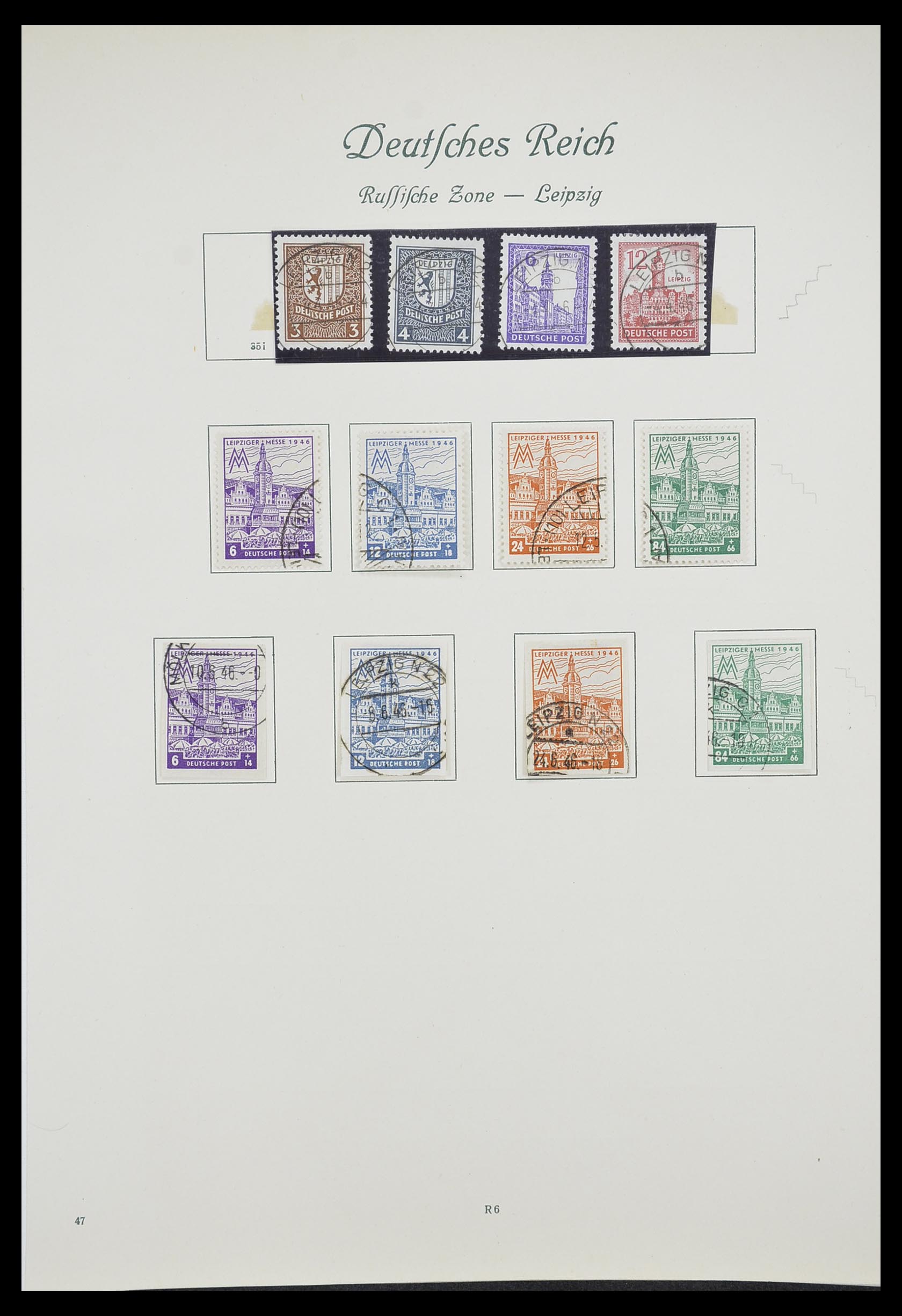 33361 041 - Stamp collection 33361 Germany 1945-1955.