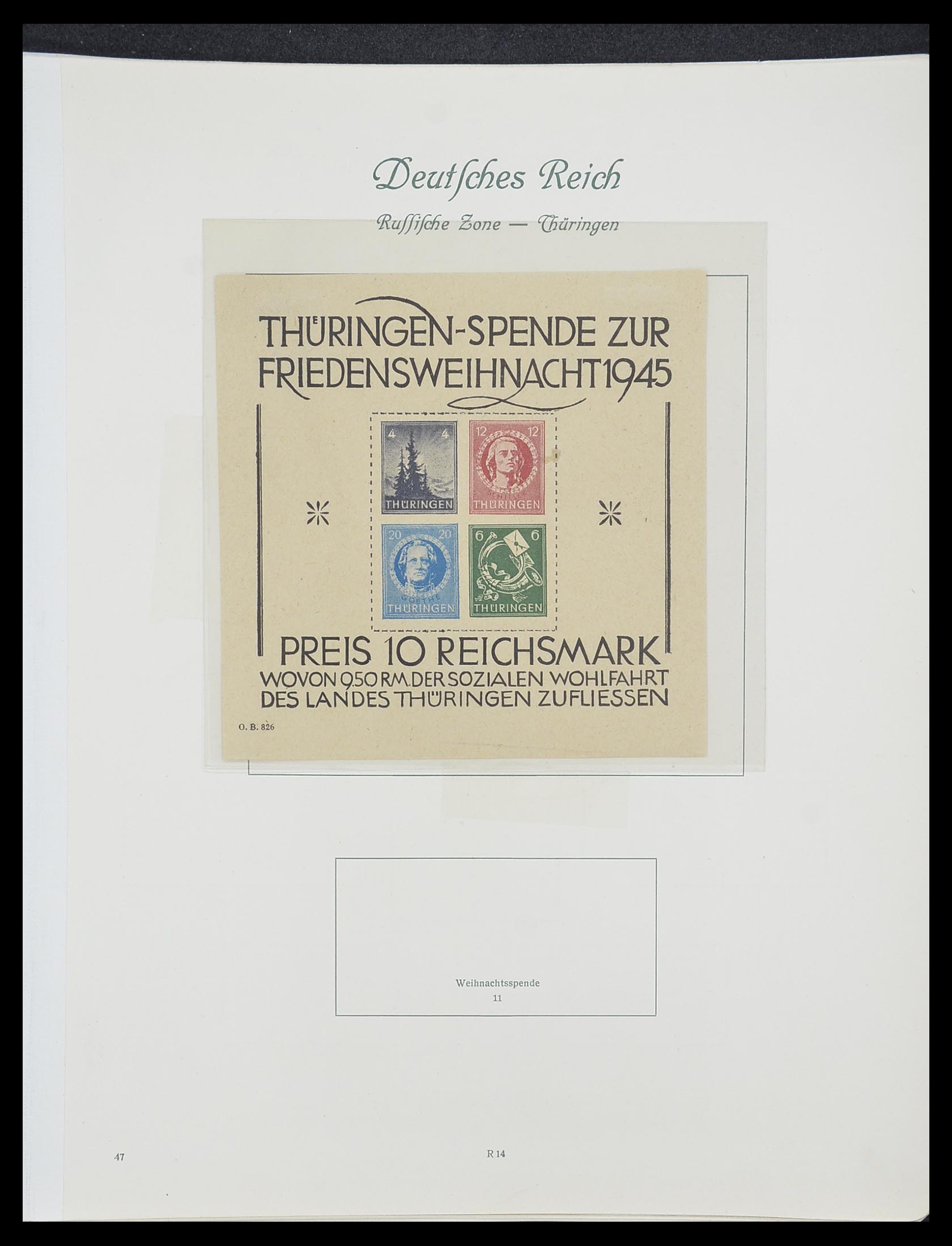 33361 052 - Postzegelverzameling 33361 Duitsland 1945-1955.