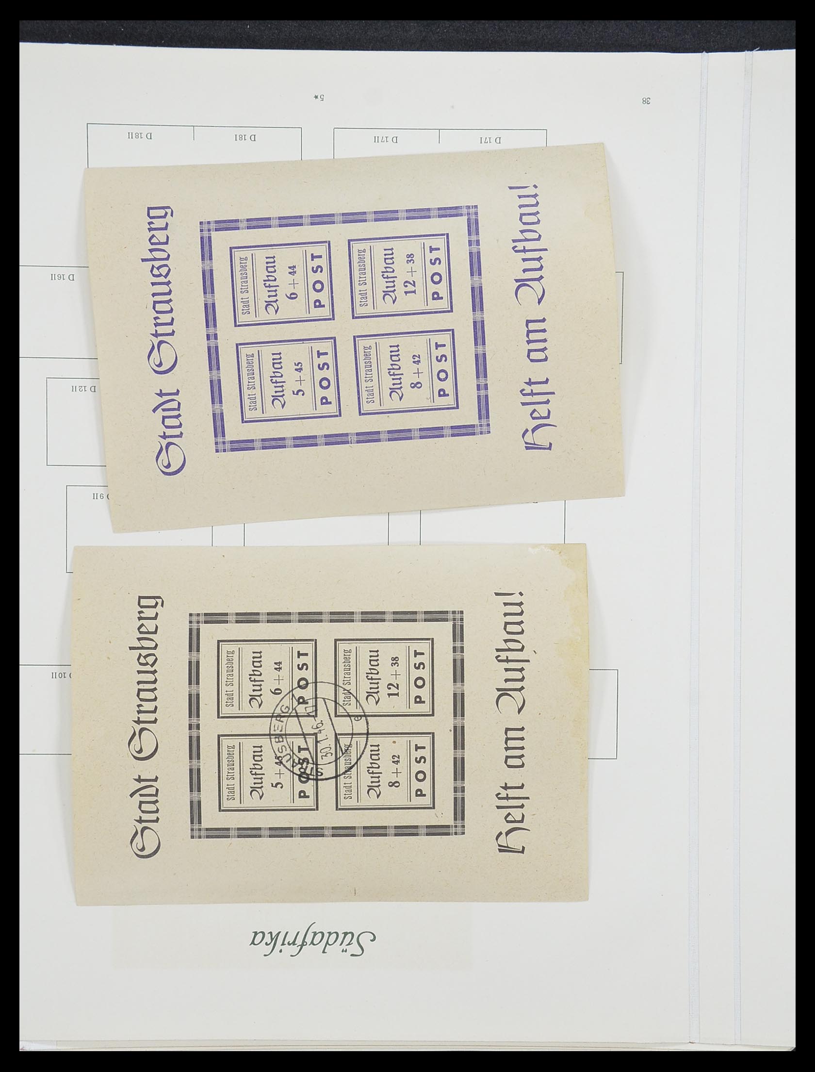 33361 053 - Stamp collection 33361 Germany 1945-1955.