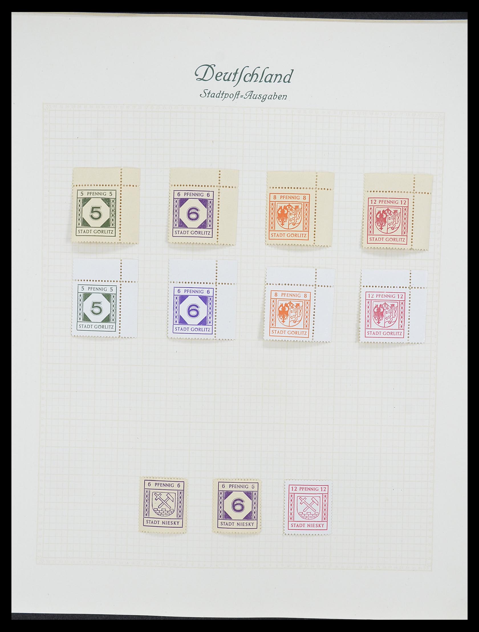 33361 057 - Stamp collection 33361 Germany 1945-1955.