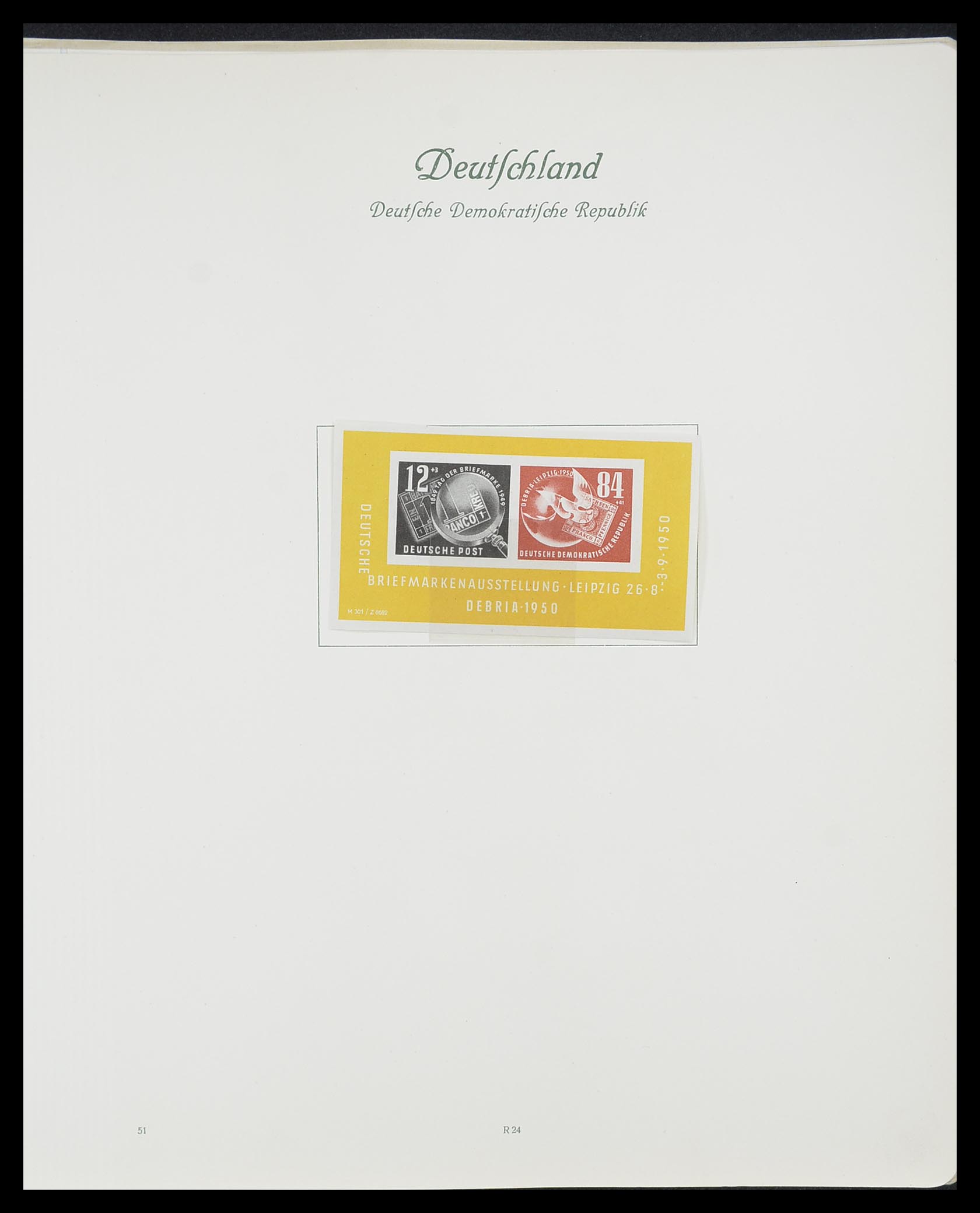 33361 075 - Postzegelverzameling 33361 Duitsland 1945-1955.