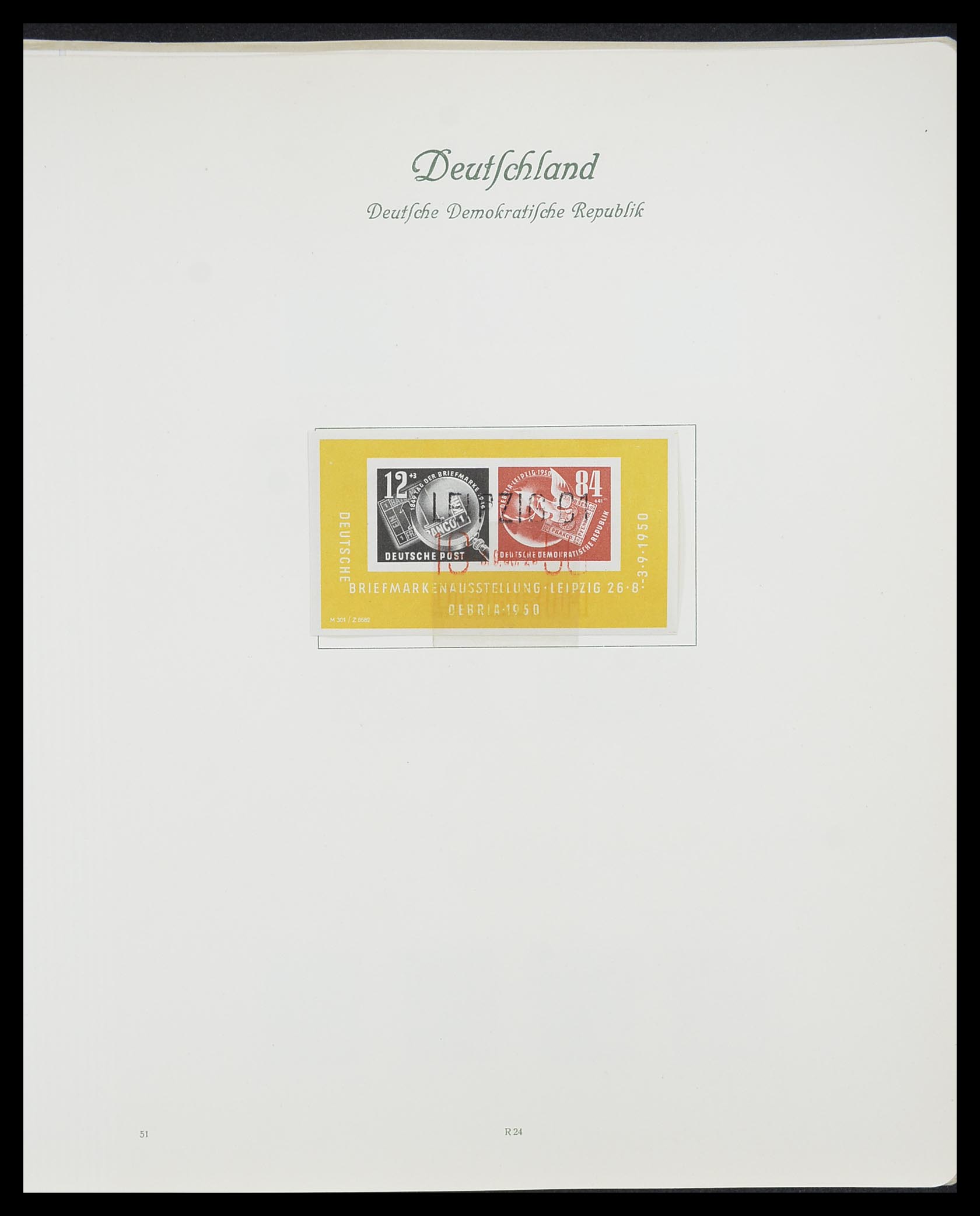 33361 076 - Postzegelverzameling 33361 Duitsland 1945-1955.