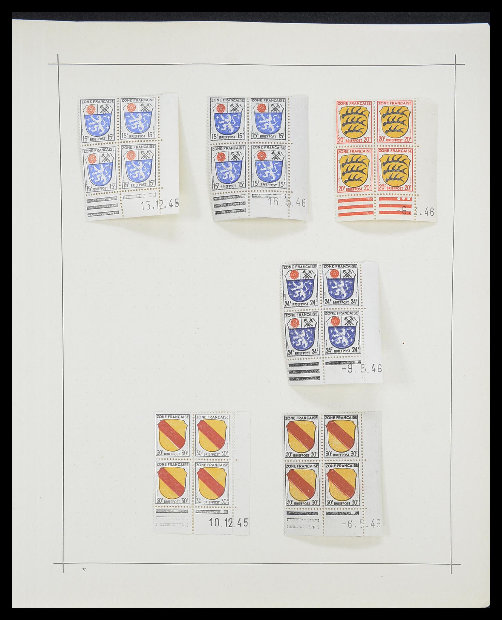 33361 085 - Postzegelverzameling 33361 Duitsland 1945-1955.