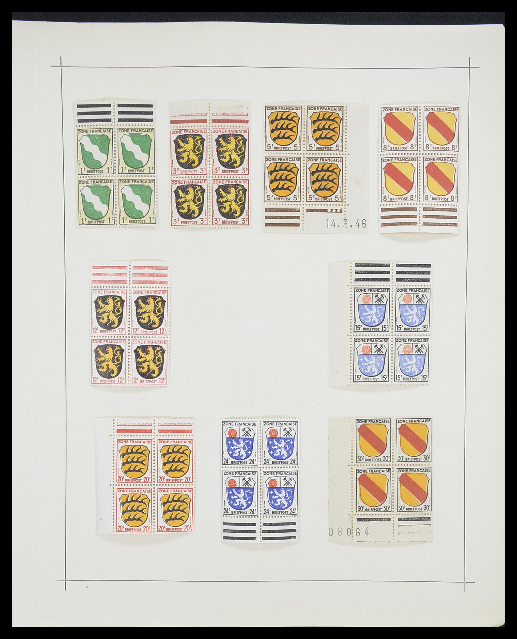 33361 086 - Postzegelverzameling 33361 Duitsland 1945-1955.
