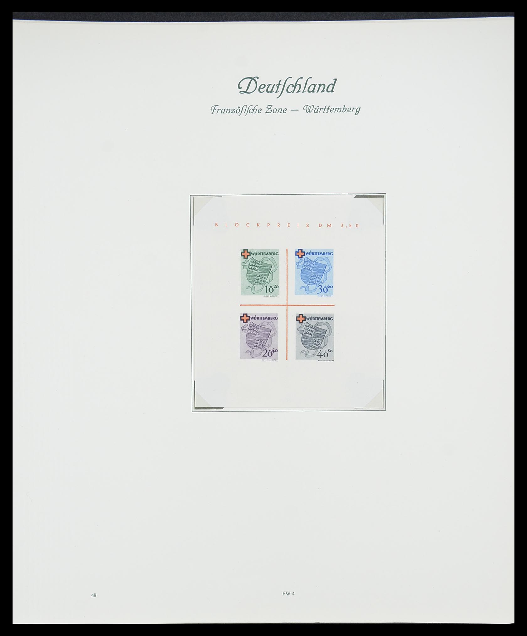 33361 109 - Postzegelverzameling 33361 Duitsland 1945-1955.