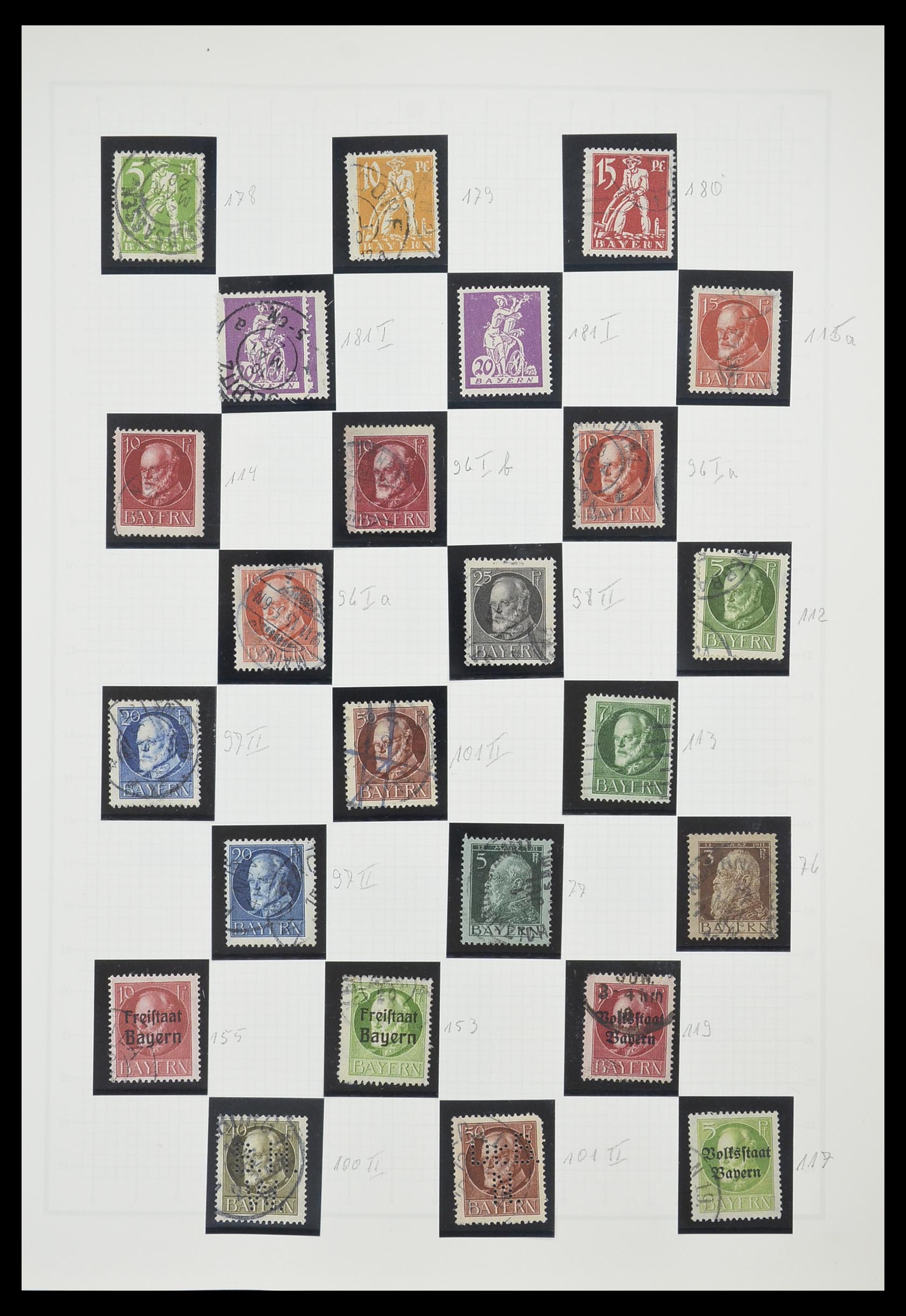 33363 003 - Postzegelverzameling 33363 Duitsland 1850-1960.
